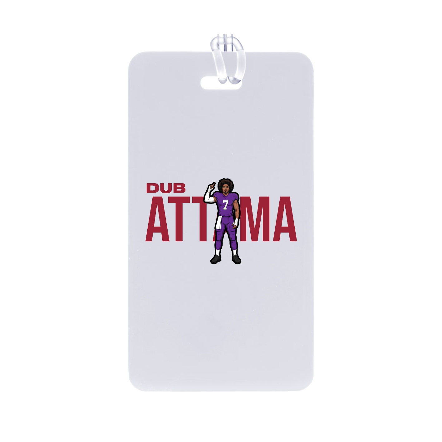 Bag Tag — Player Name in Classic