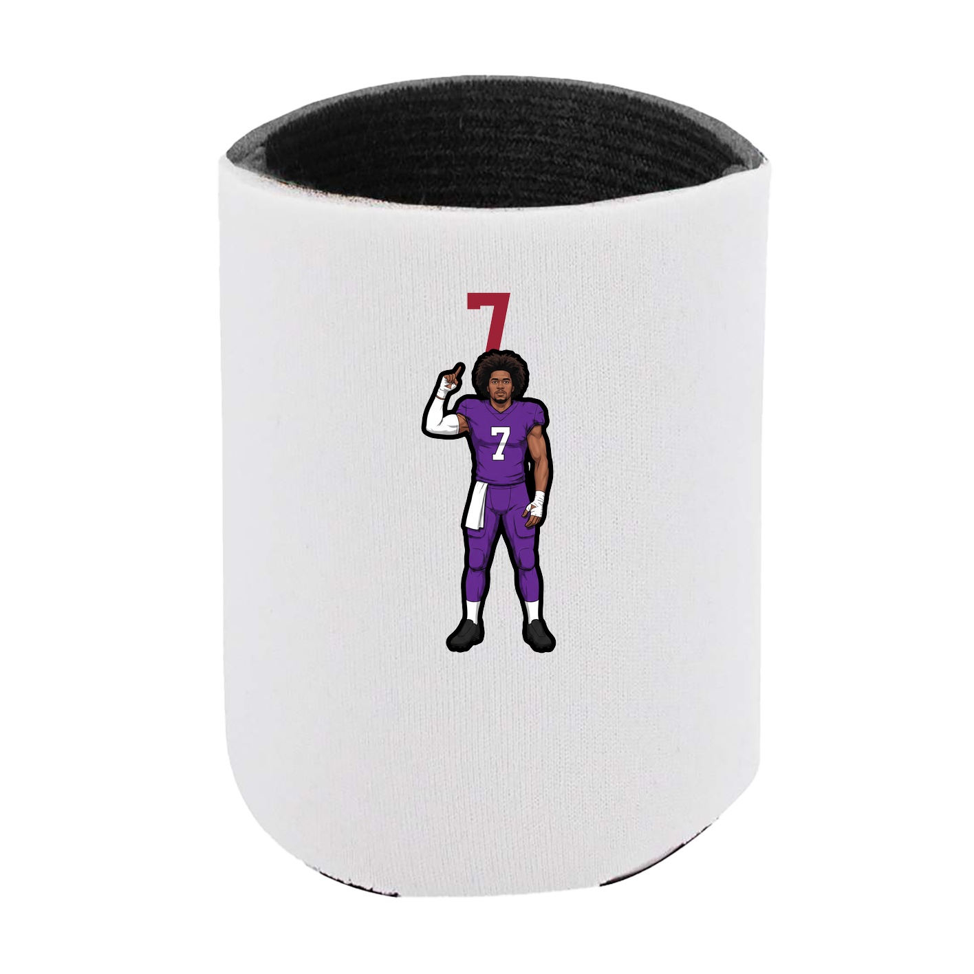 Can Holder — Number Top in White