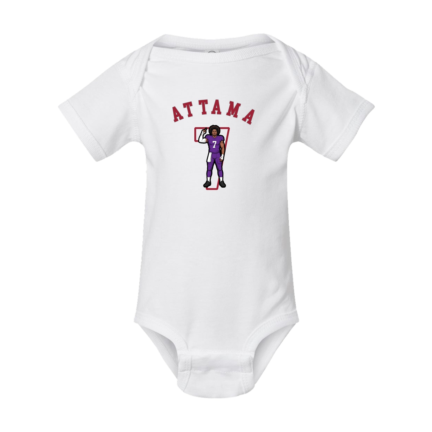 Baby Onesie — Shirsey Arch in White