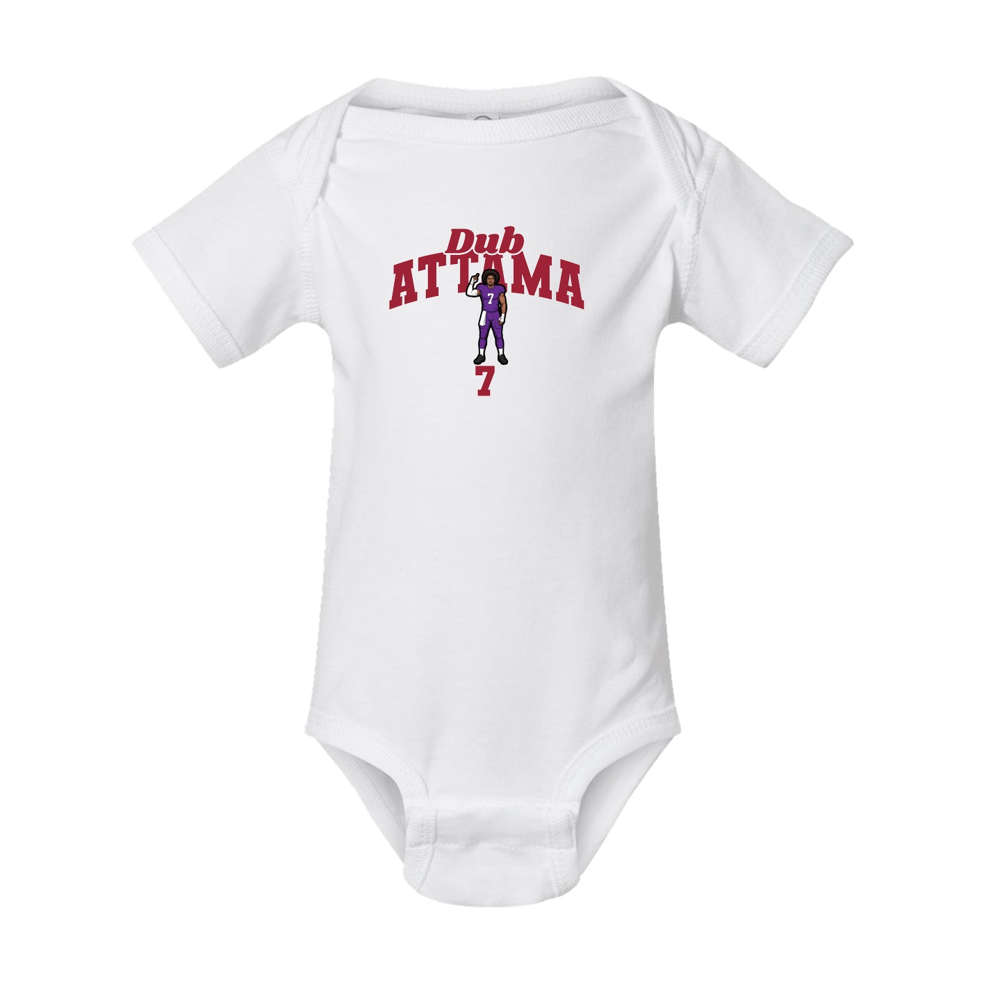 Baby Onesie — Signature Arch in White