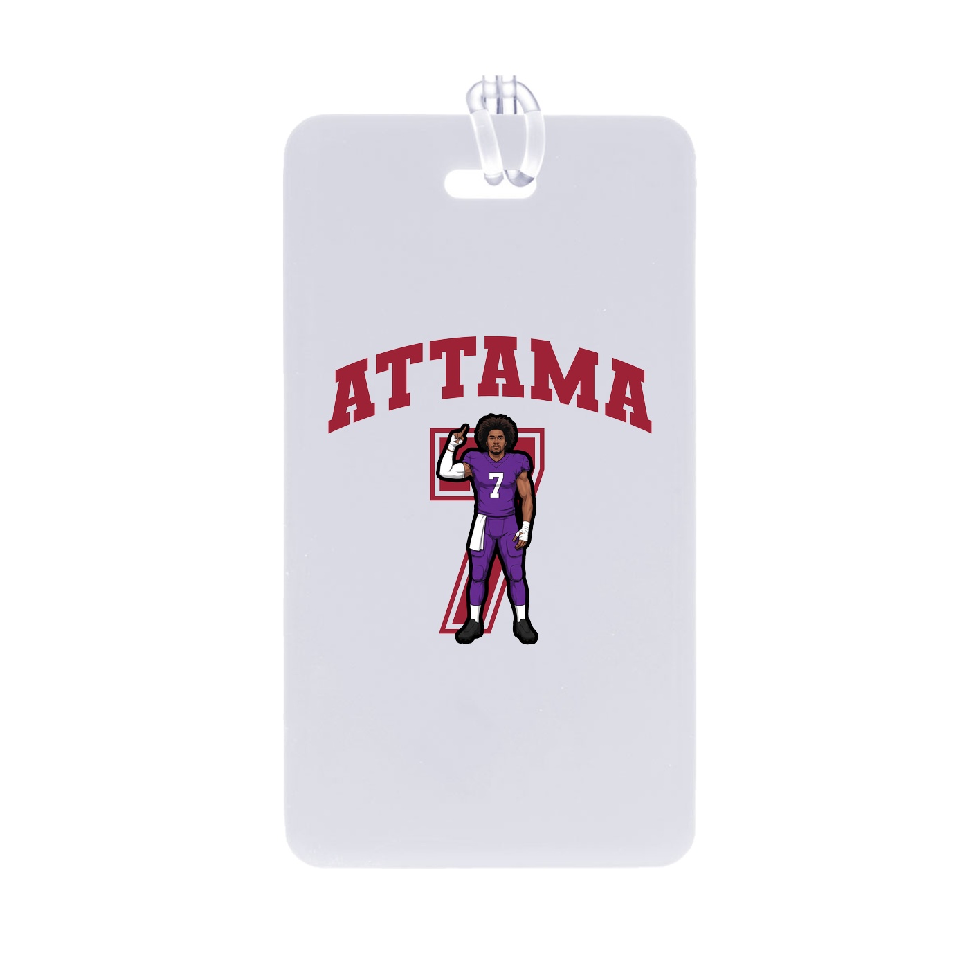 Bag Tag — Number in Classic