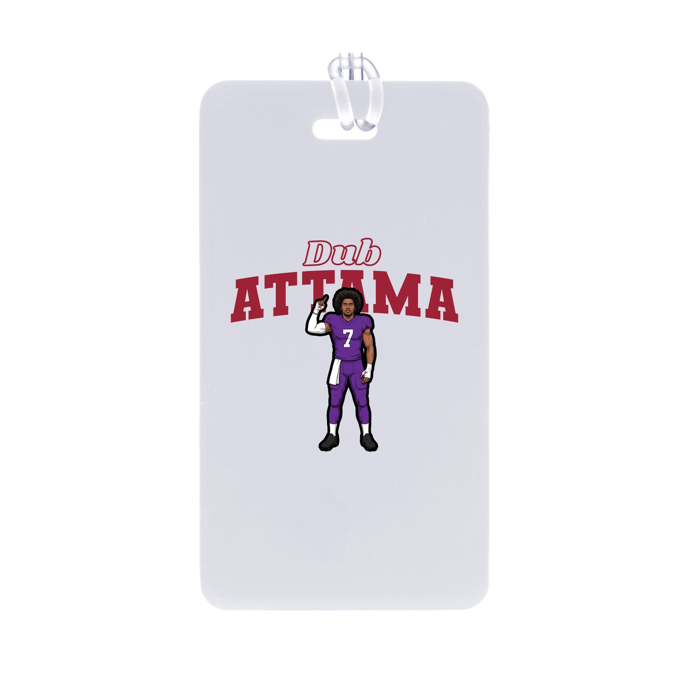Bag Tag — Name Arch in Classic