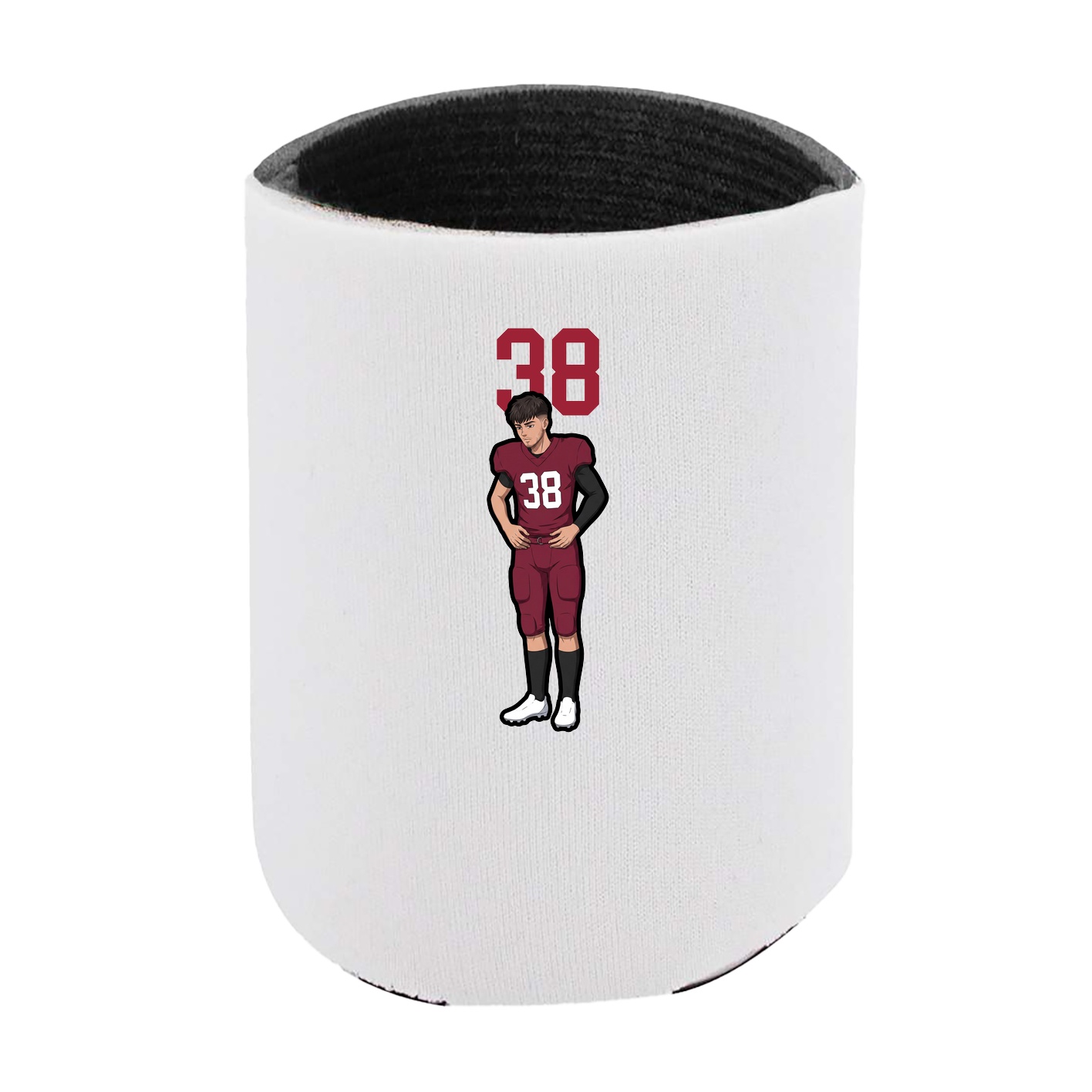 Can Holder — Number Top in White