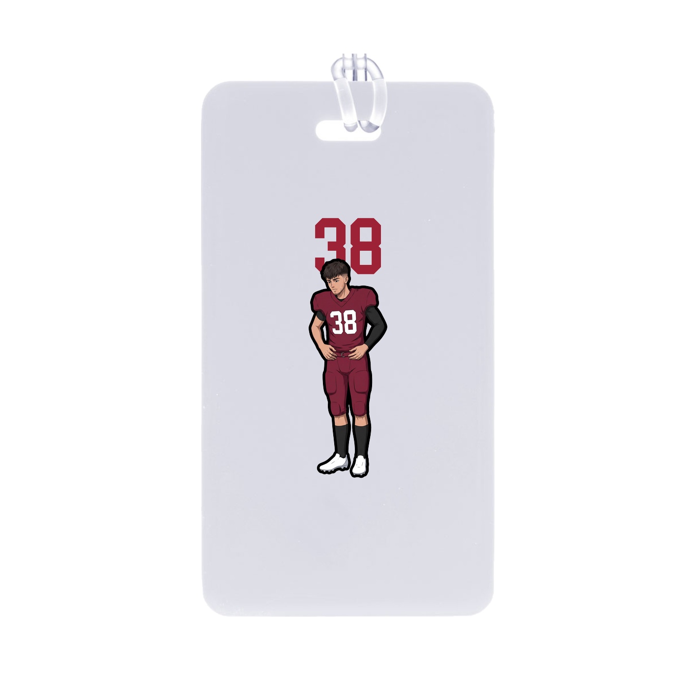 Bag Tag — Number Top in Classic