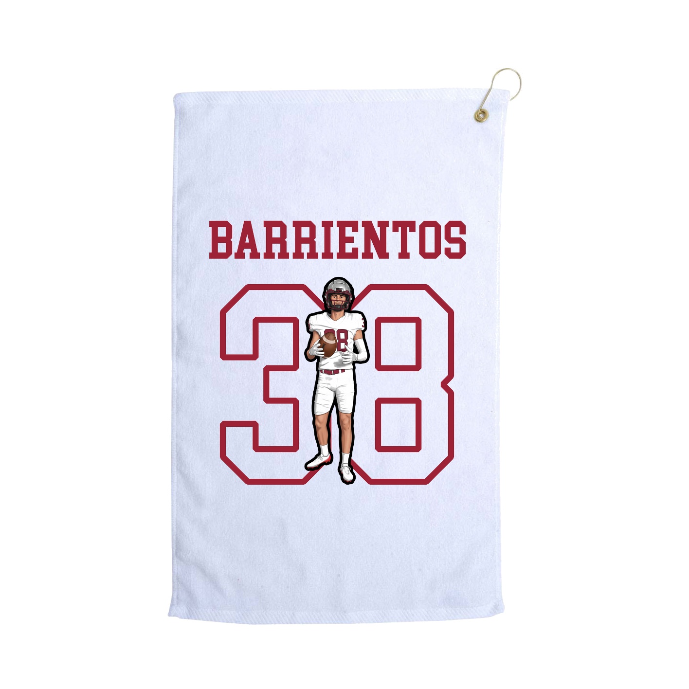 Golf Towel — Shirsey in White