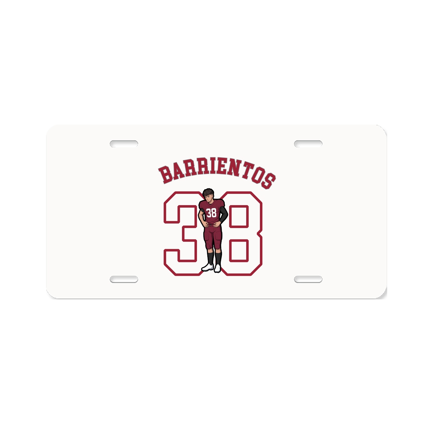 License Plate — Shirsey Arch in Classic