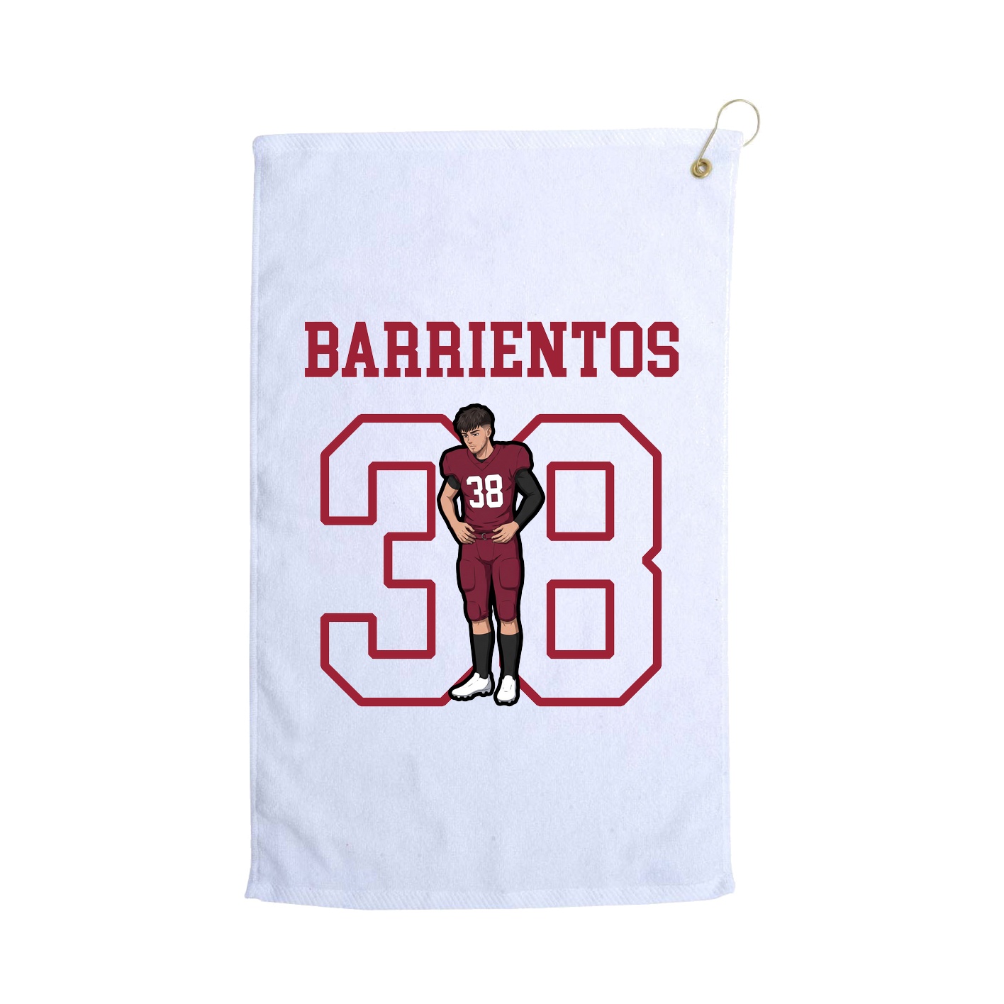 Golf Towel — Shirsey in White