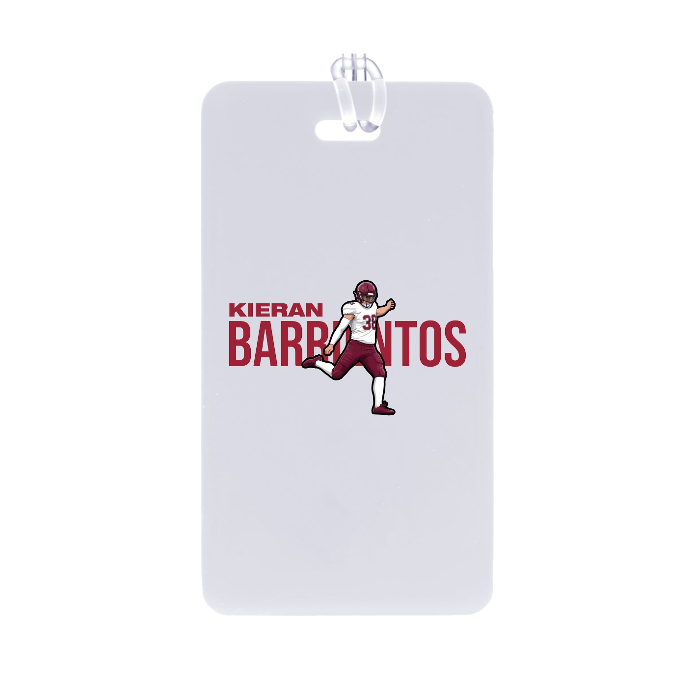 Bag Tag — Player Name in Classic