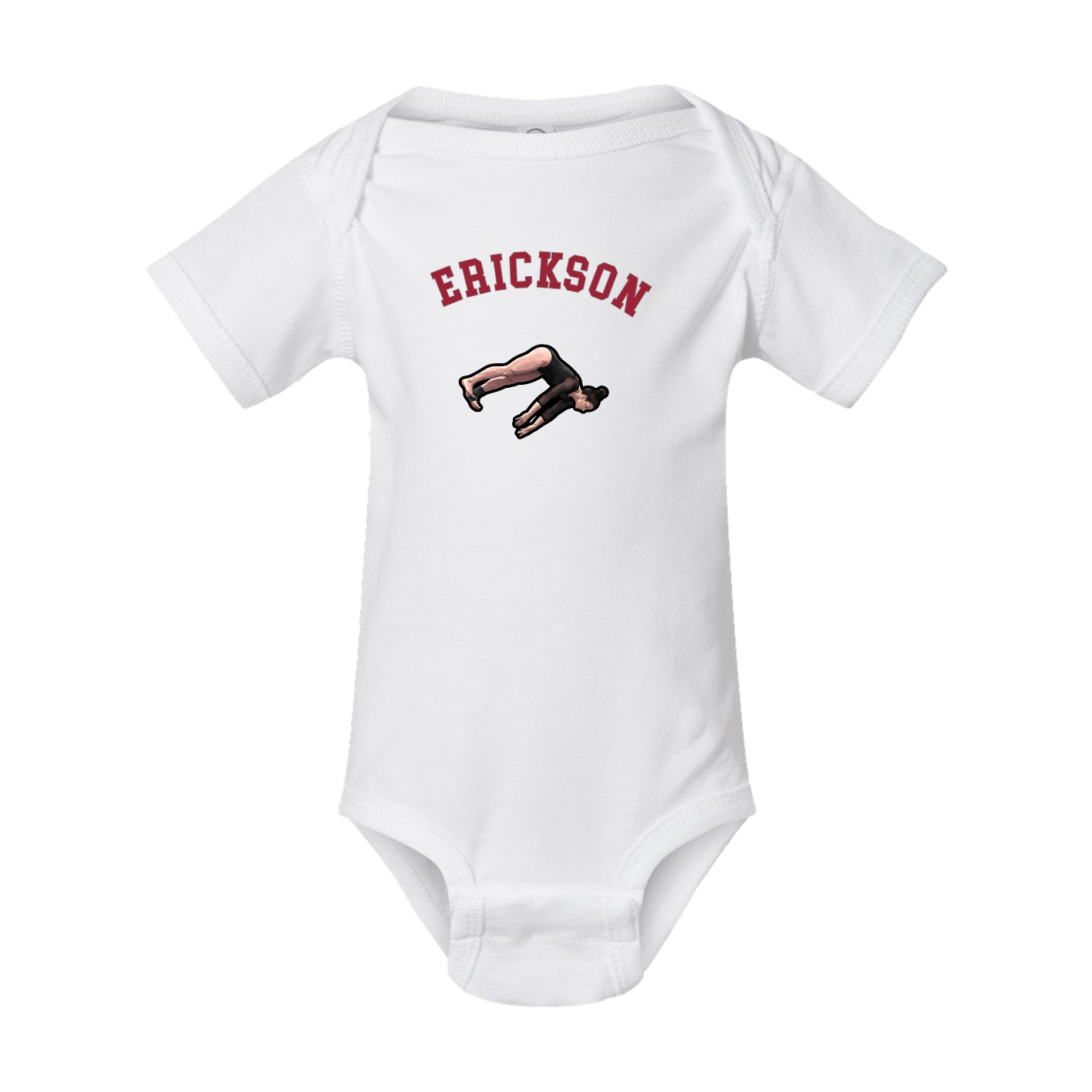Baby Onesie — Shirsey Arch in White