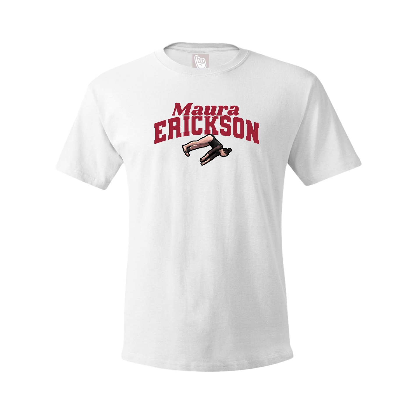Youth Tee — Signature Arch in White