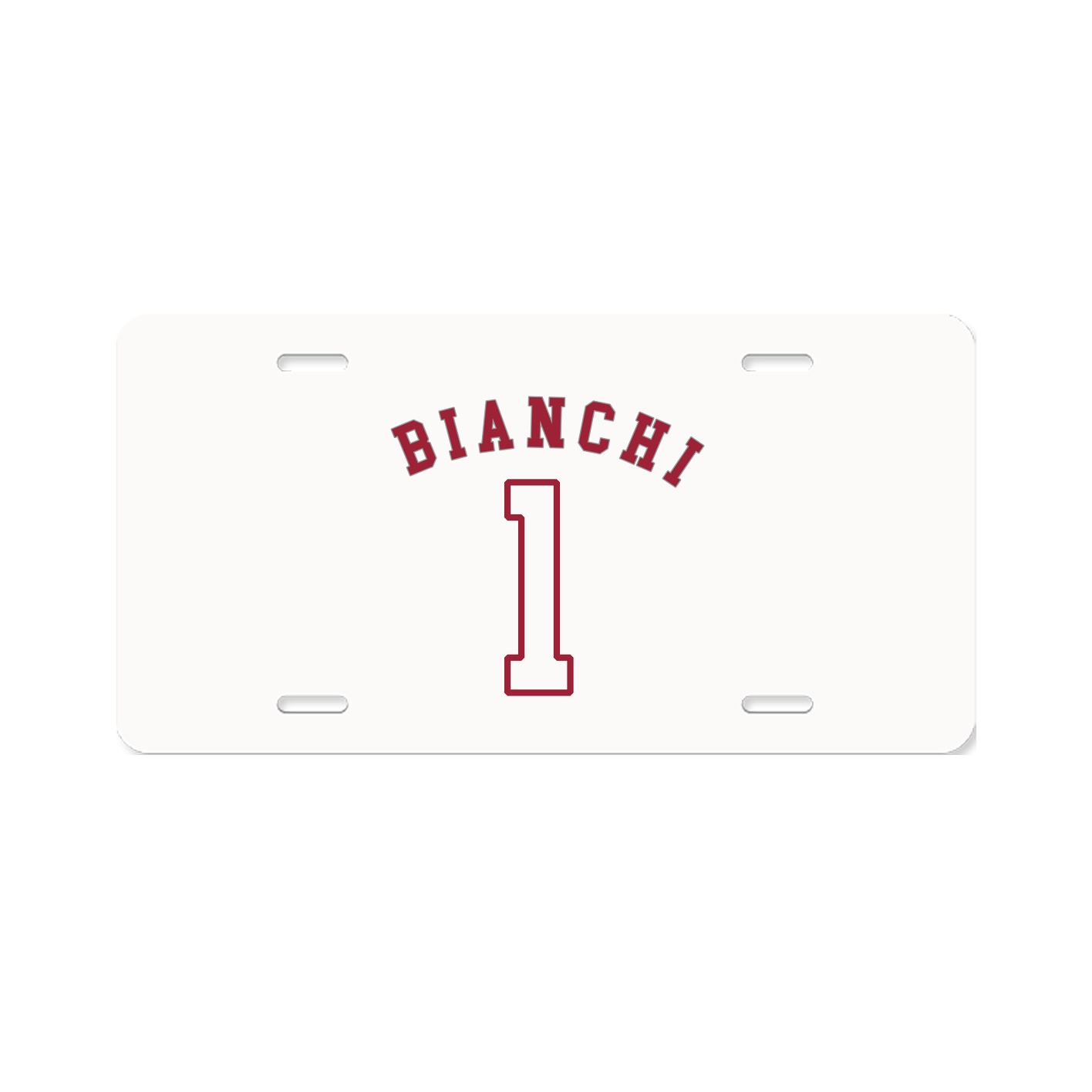 License Plate — Shirsey Arch in Classic