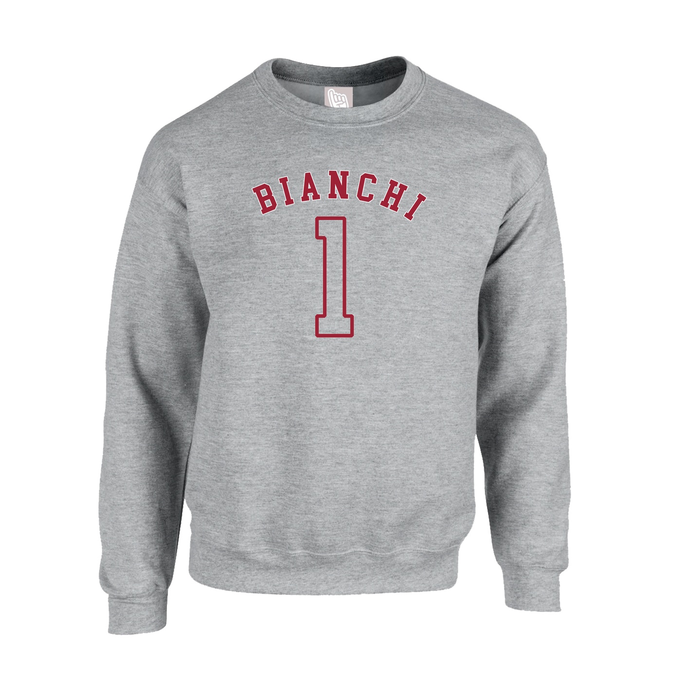 Fleece Crew — Shirsey Arch in Grey