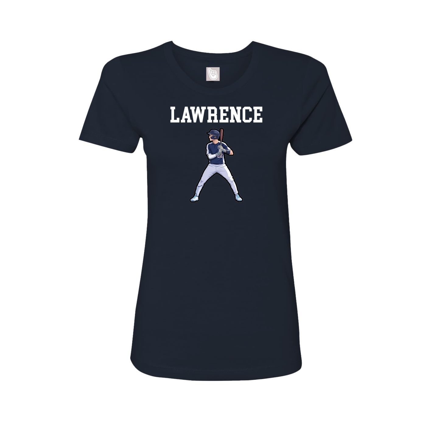 Fitted Women's Tee — Shirsey in Navy