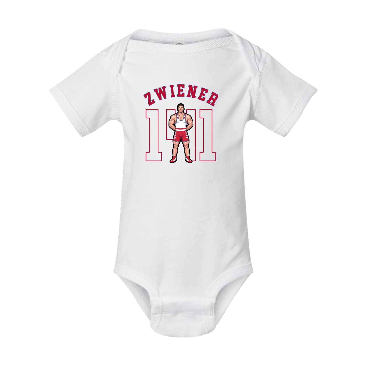 Baby Onesie — Shirsey Arch in White