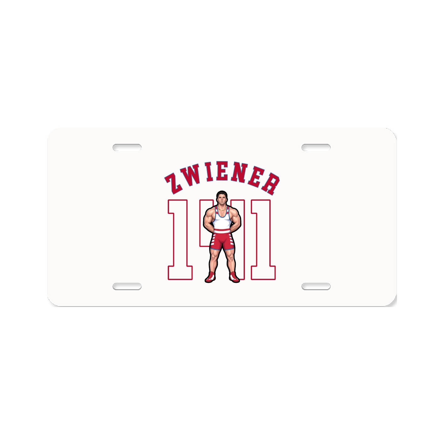 License Plate — Shirsey Arch in Classic