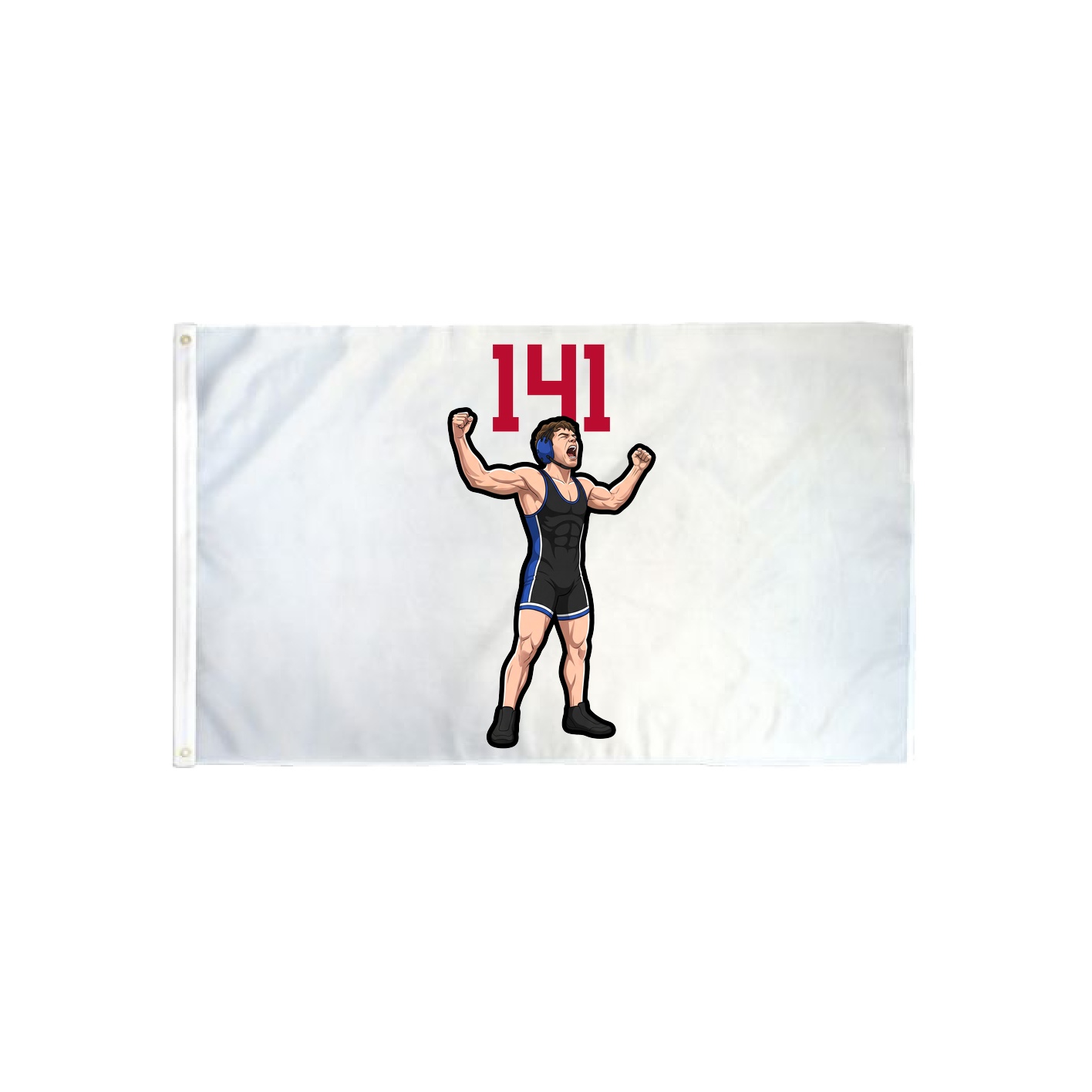3x5 Flag — Number Top in Classic