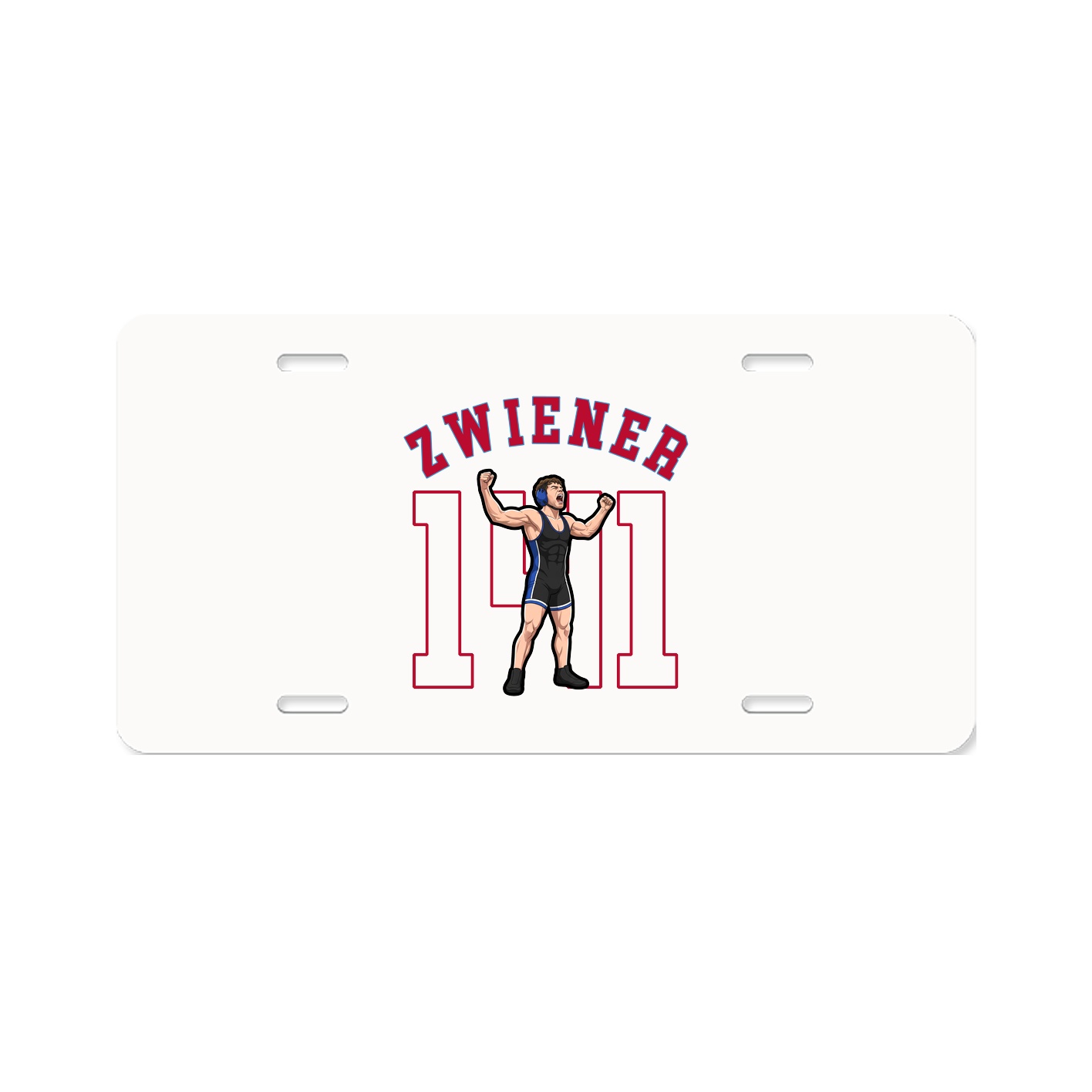License Plate — Shirsey Arch in Classic