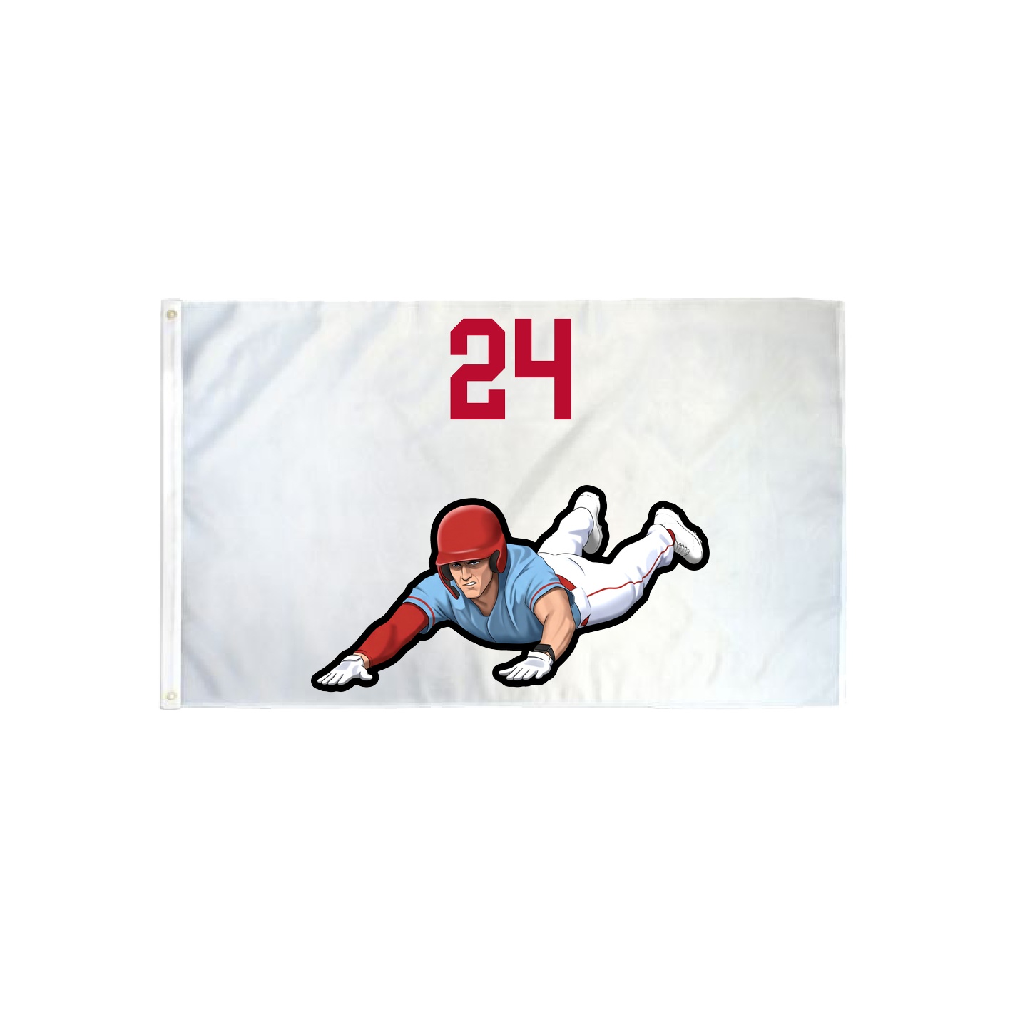 3x5 Flag — Number Top in Classic