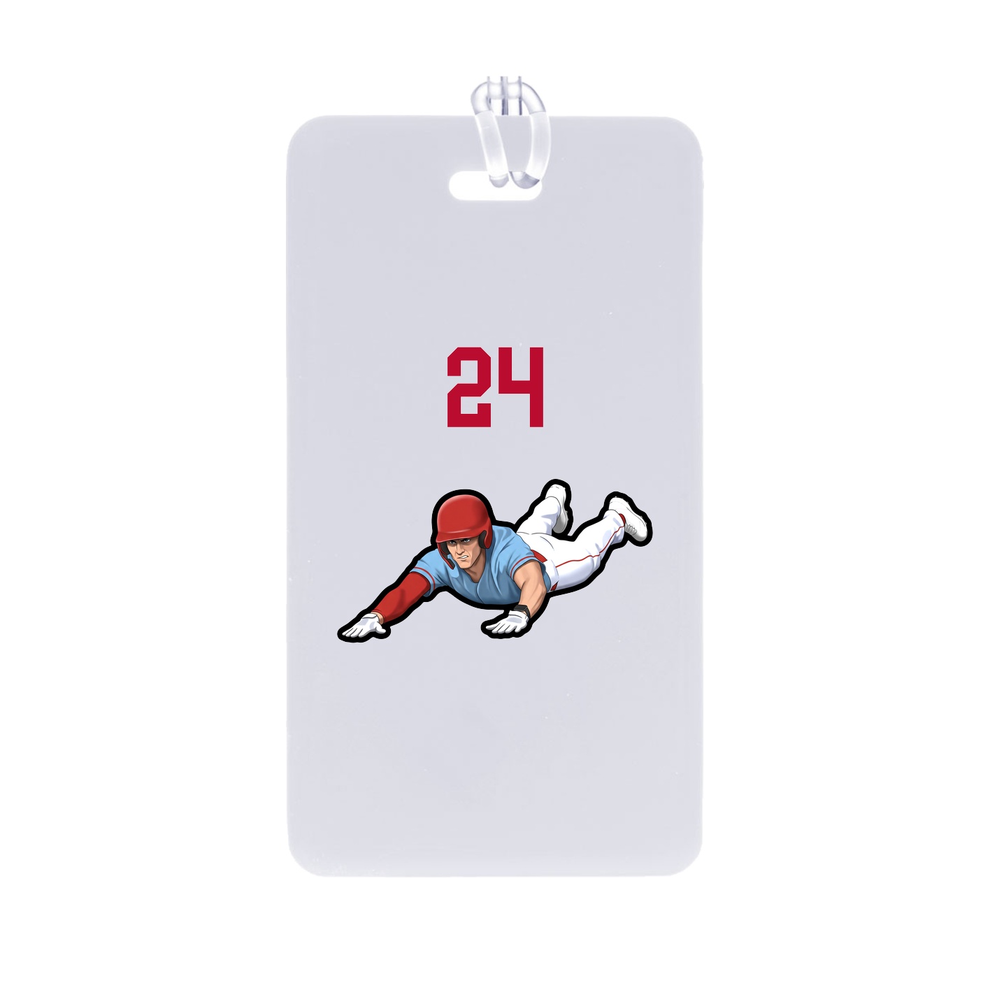 Bag Tag — Number Top in Classic