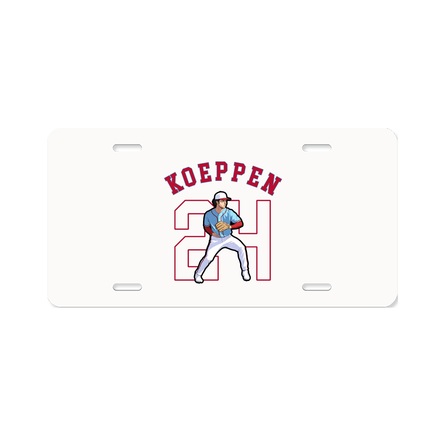 License Plate — Shirsey Arch in Classic