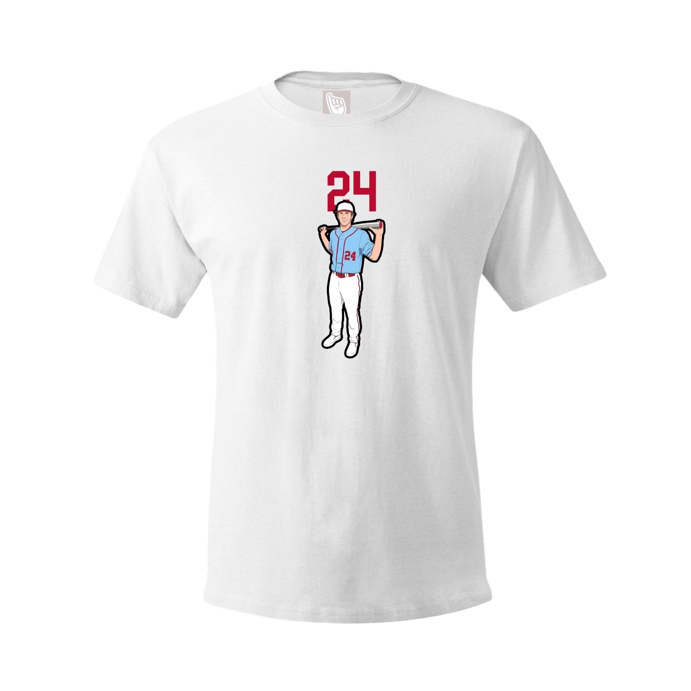 Tee — Number Top in White