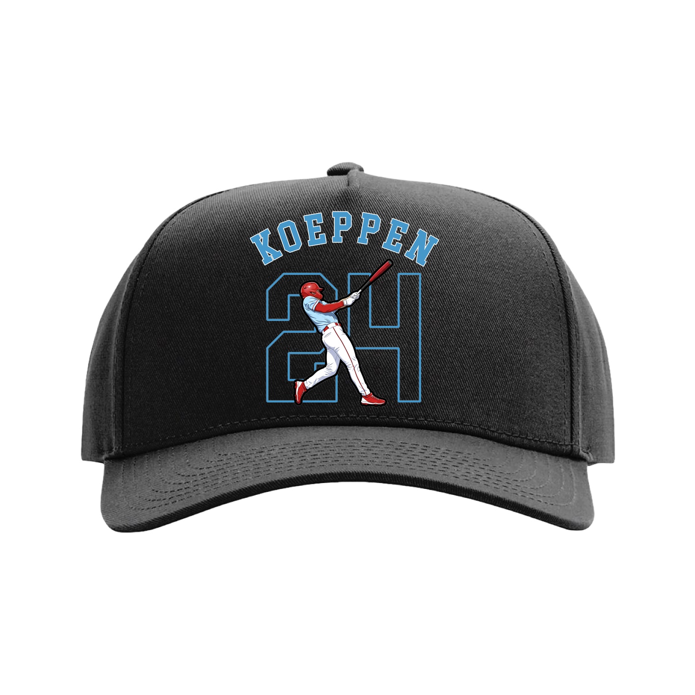 Full Fabric Five-Panel Champ Cap