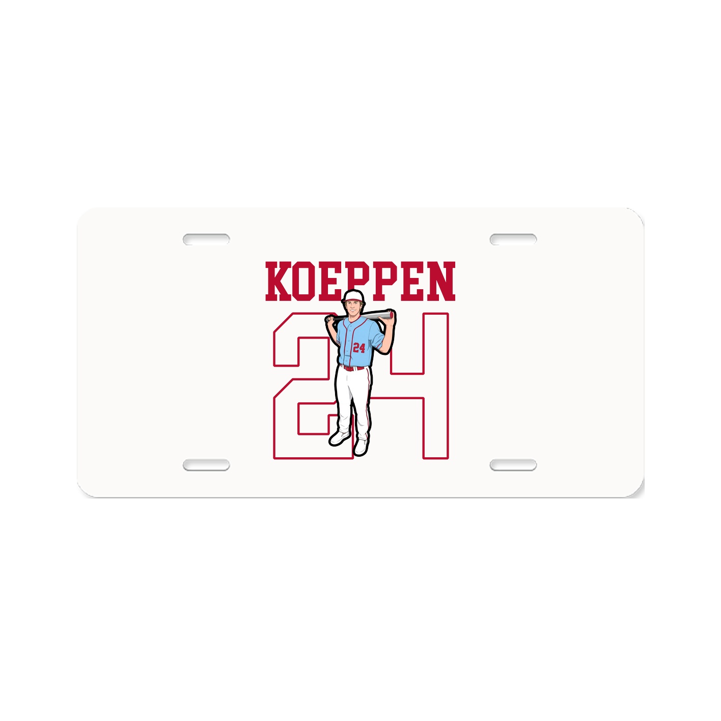License Plate — Shirsey in Classic