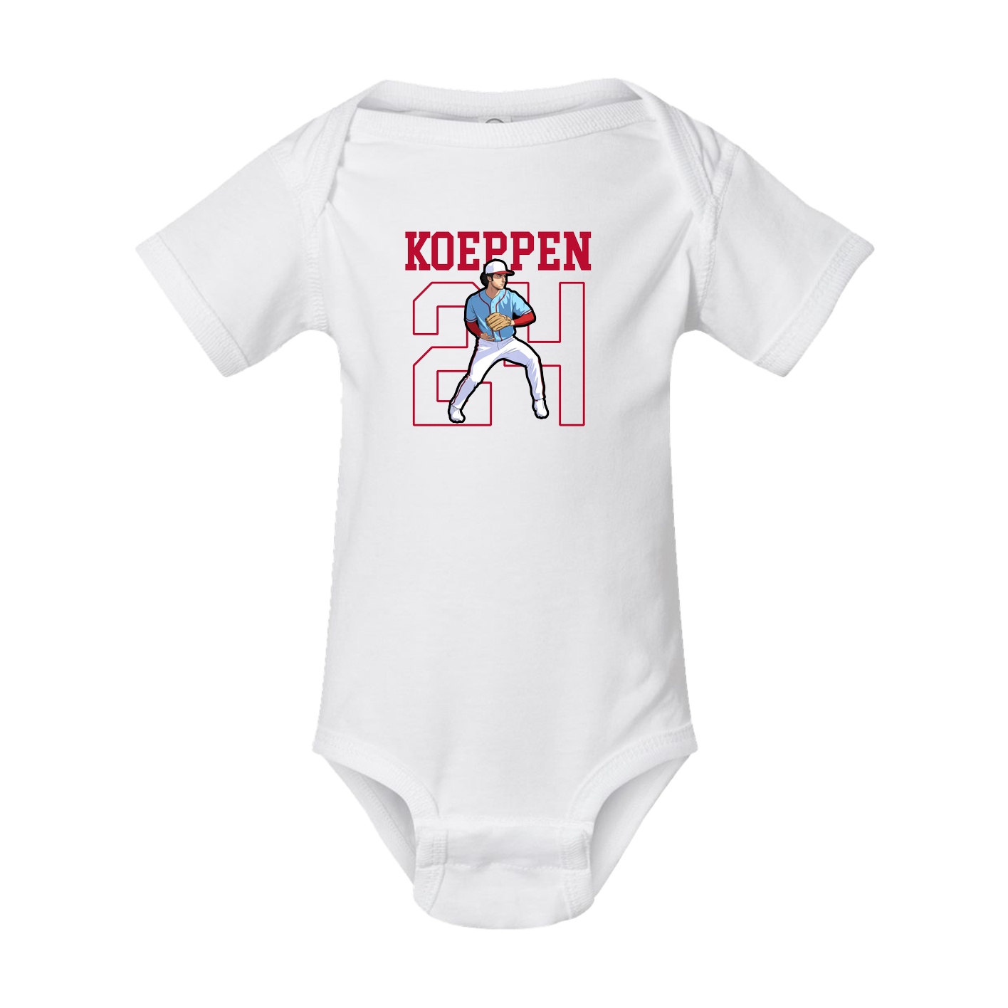 Baby Onesie — Shirsey in White