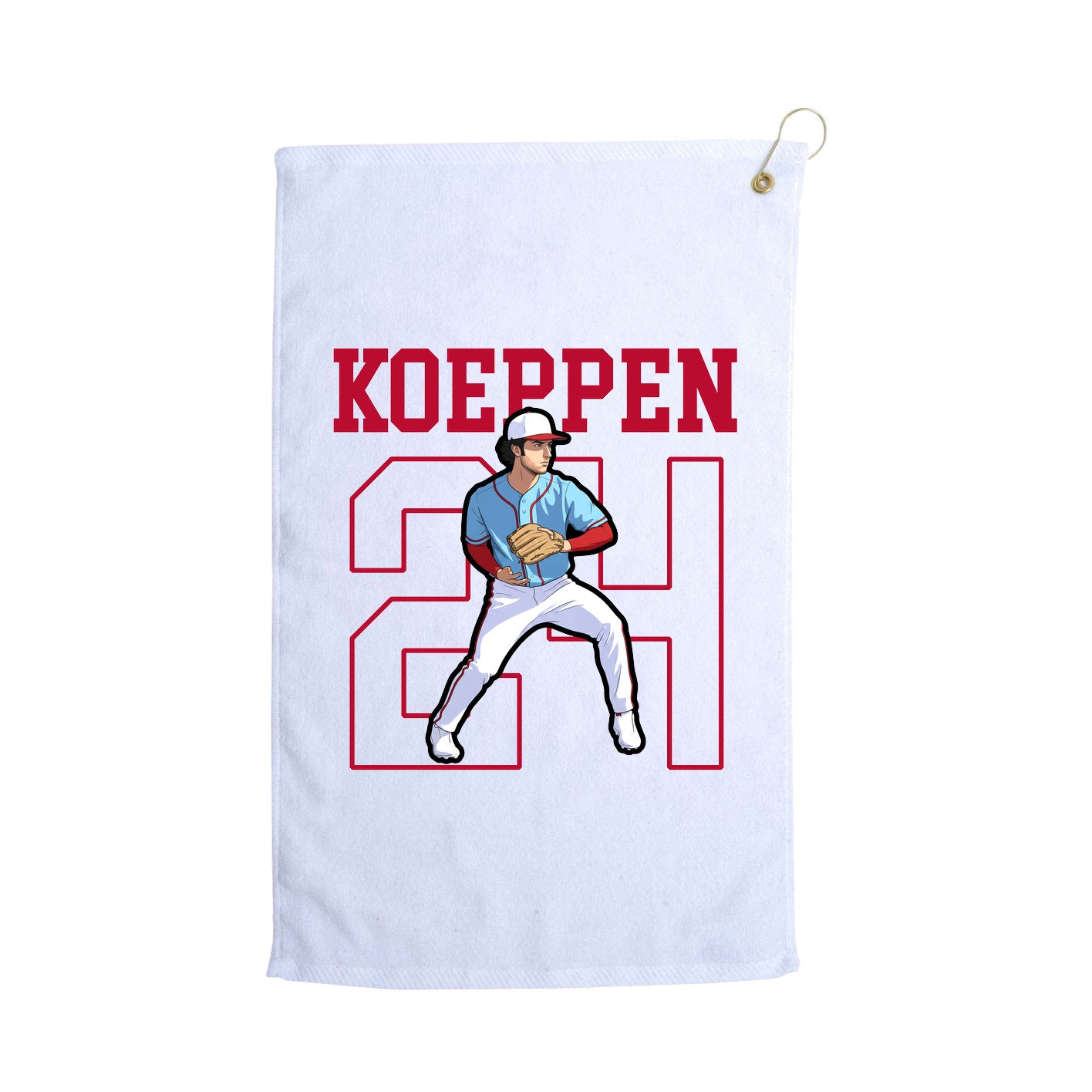 Golf Towel — Shirsey in White