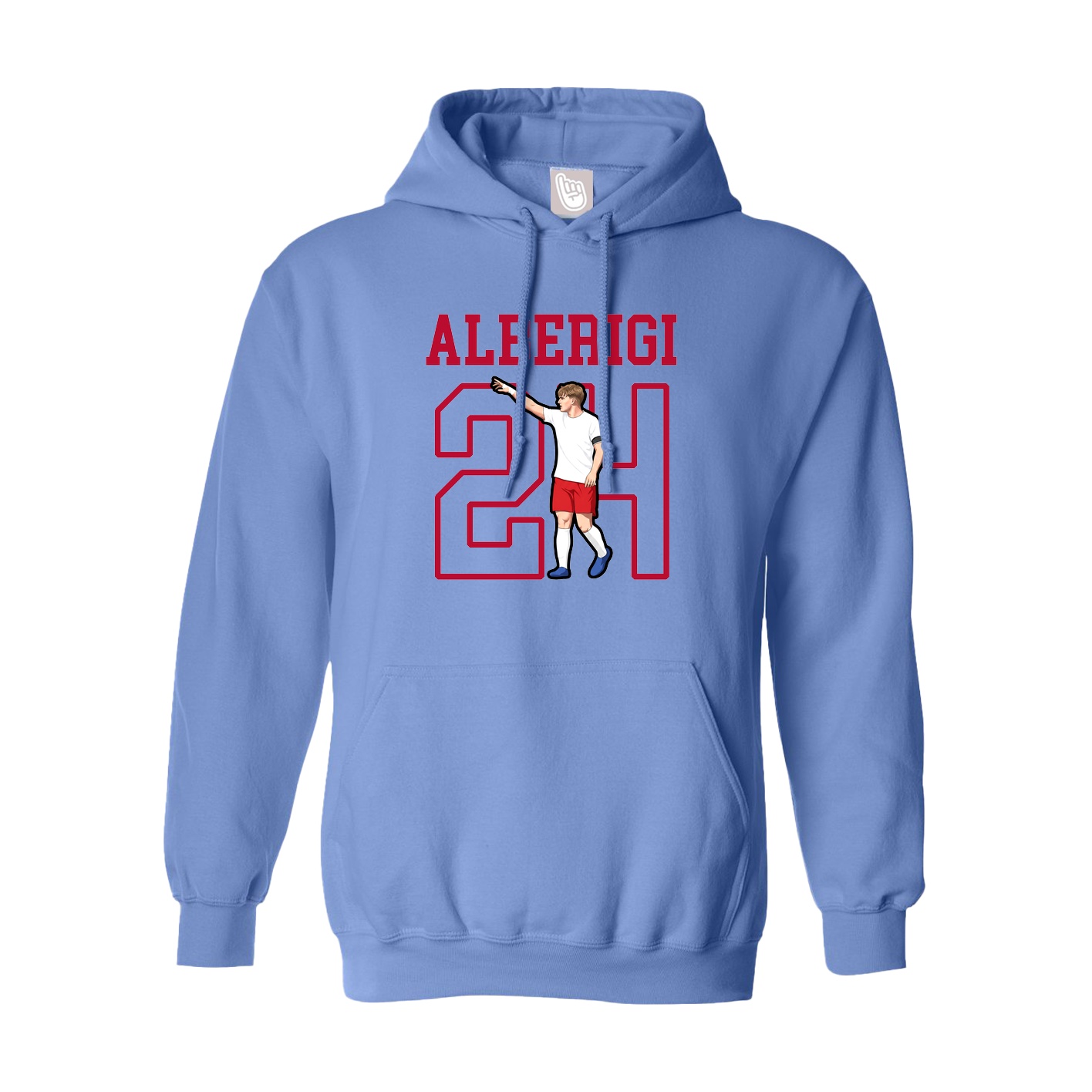 Youth Hoodie — Shirsey in Powder Blue