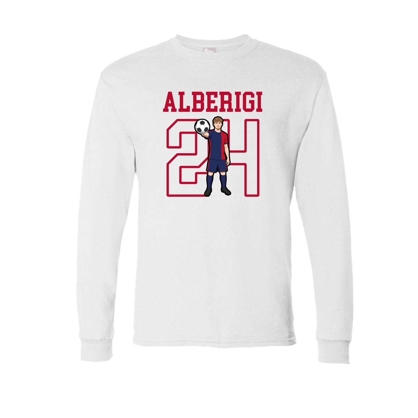 Long Sleeve Tee — Shirsey in White