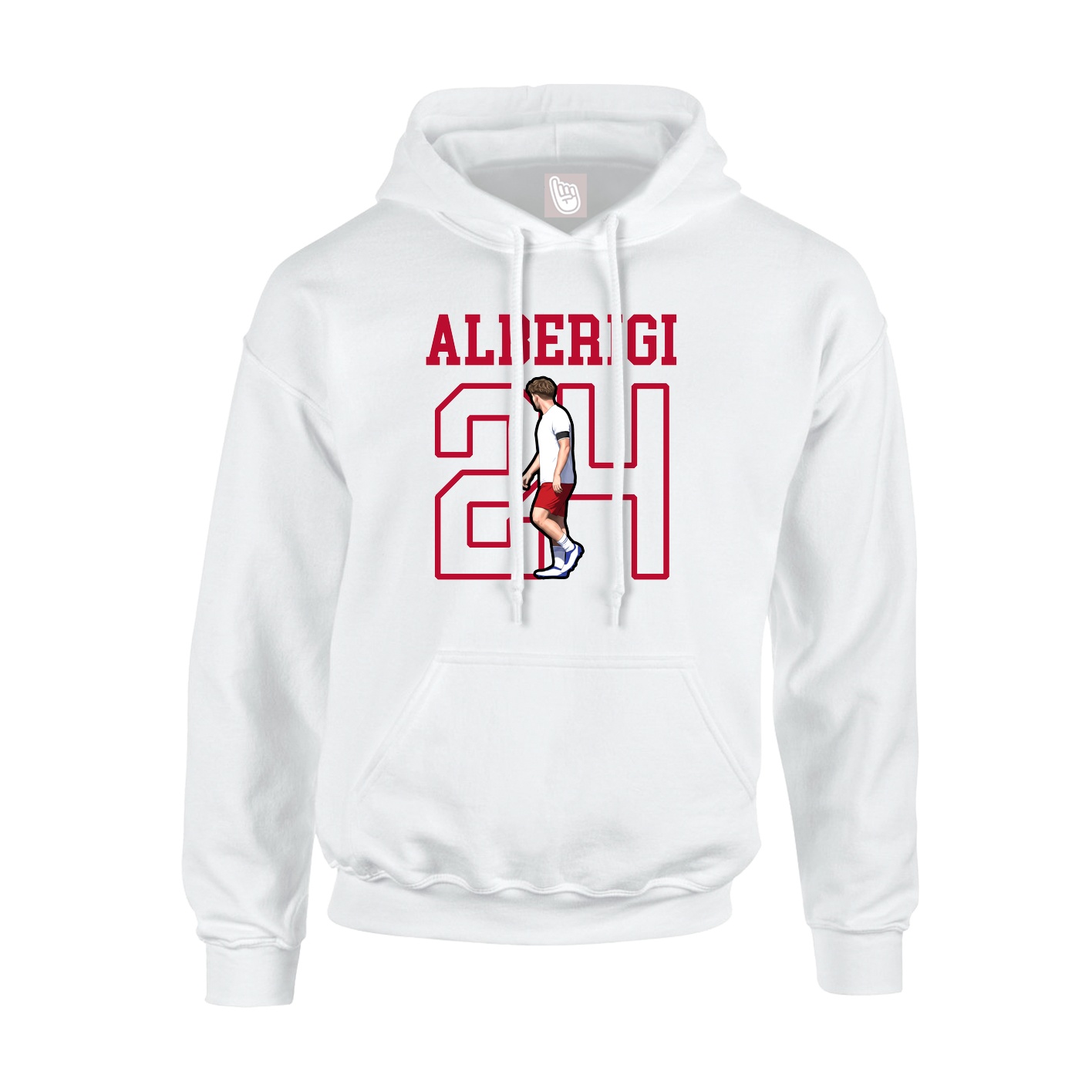 Youth Hoodie — Shirsey in White