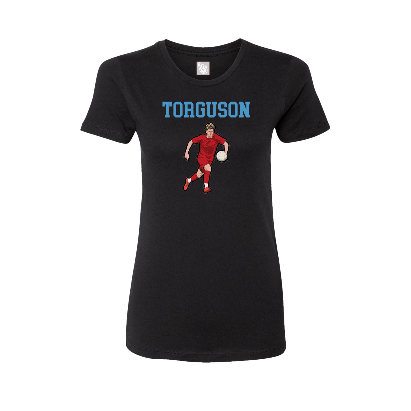 Fitted Women's Tee — Shirsey in Black