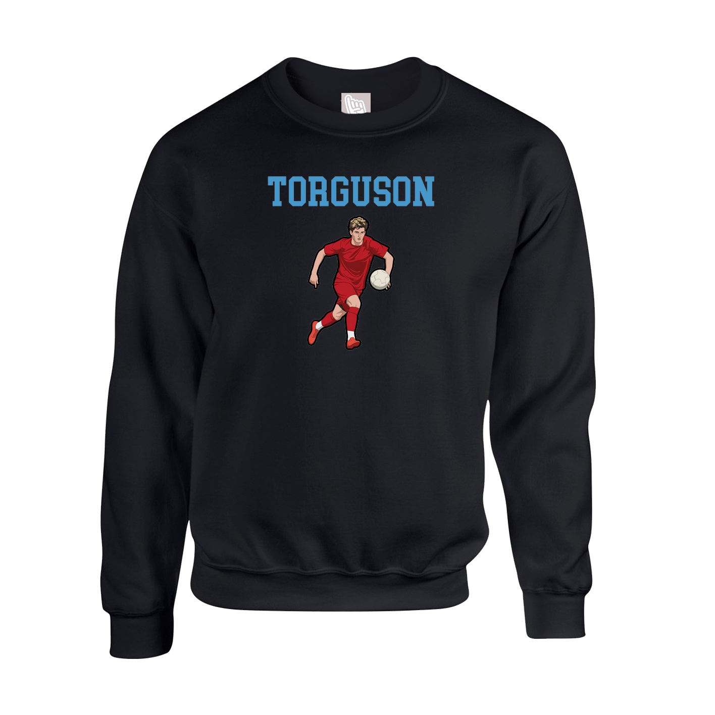 Fleece Crew — Shirsey in Black