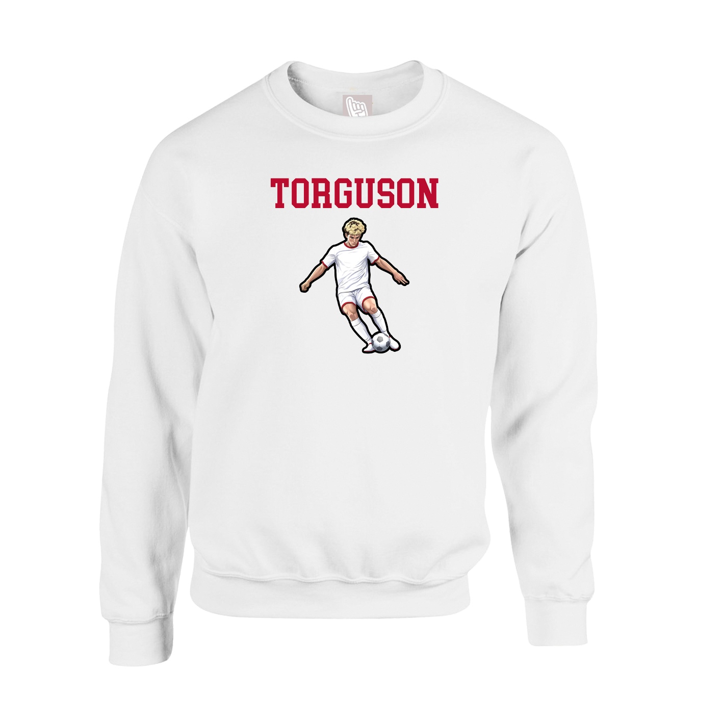 Fleece Crew — Shirsey in White