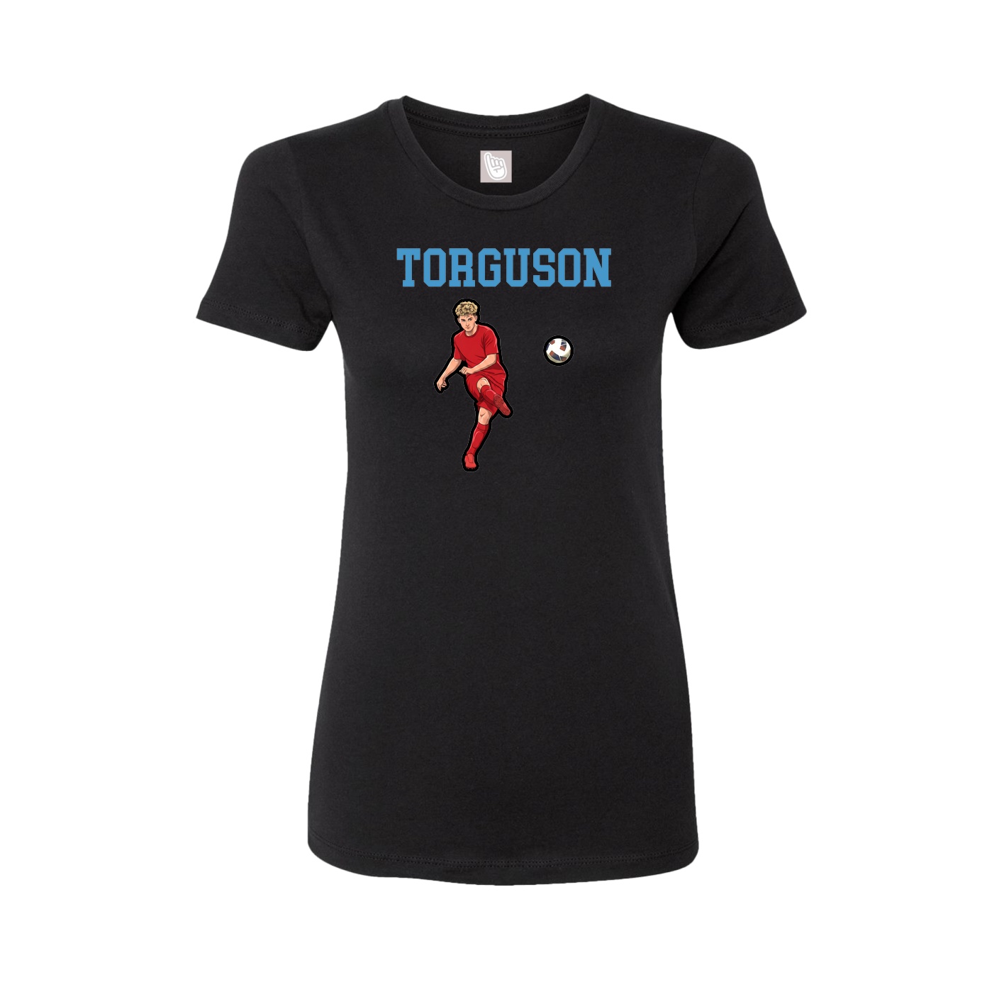 Fitted Women's Tee — Shirsey in Black