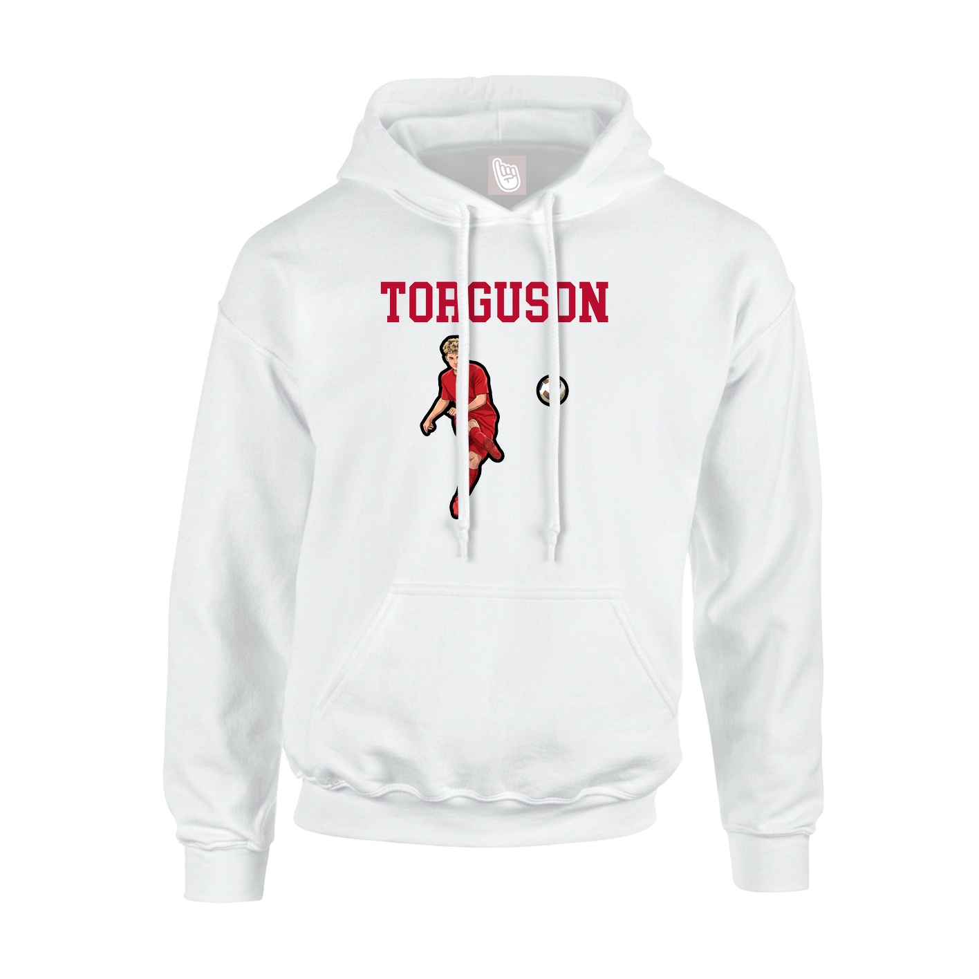 Youth Hoodie — Shirsey in White