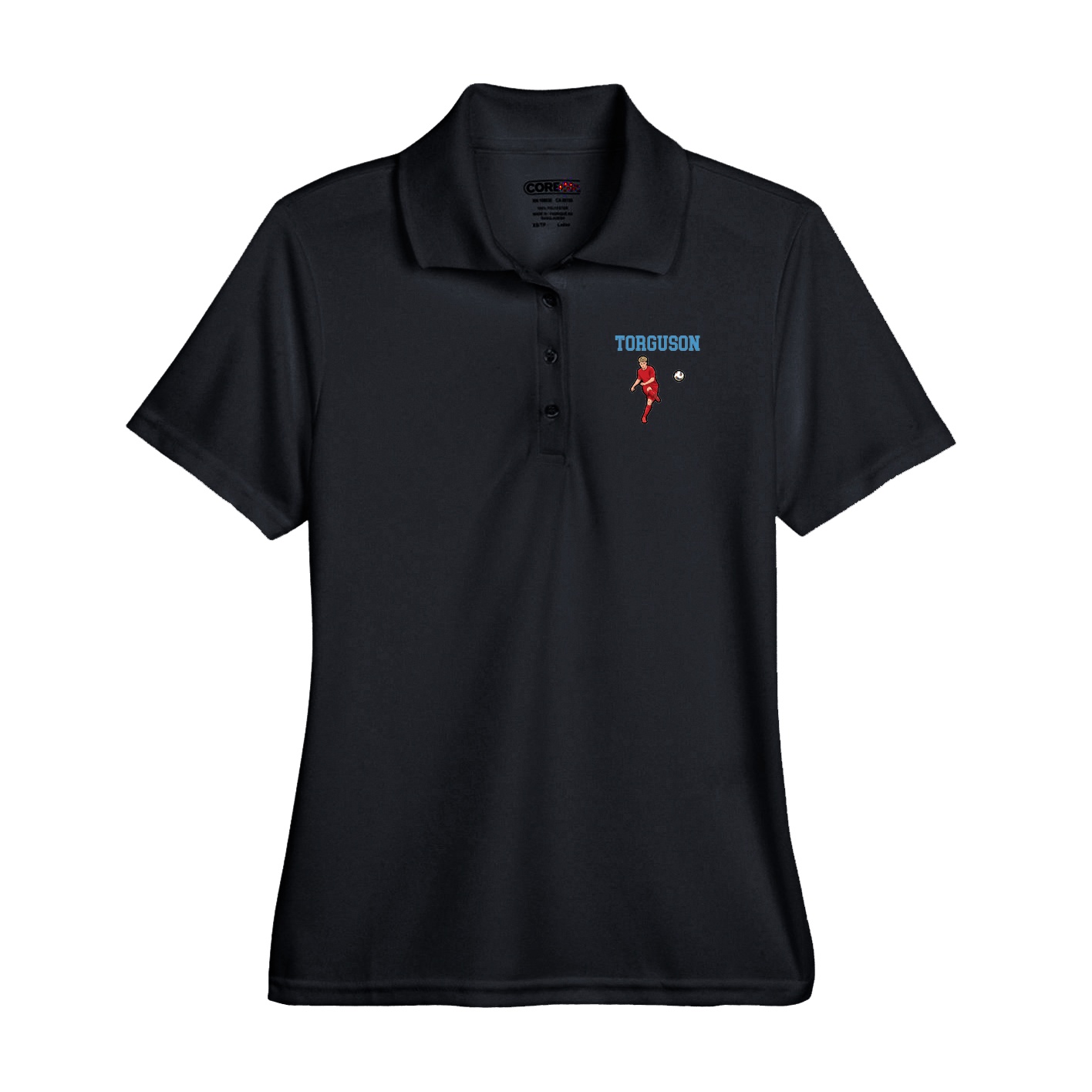 Performance Polo — Shirsey in Black