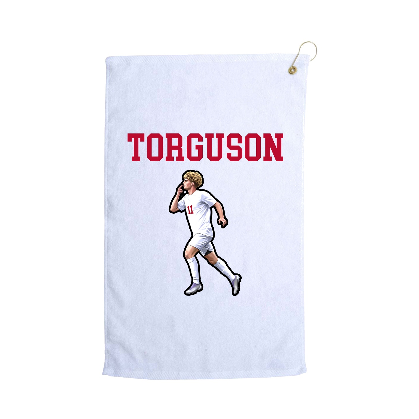 Golf Towel — Shirsey in White