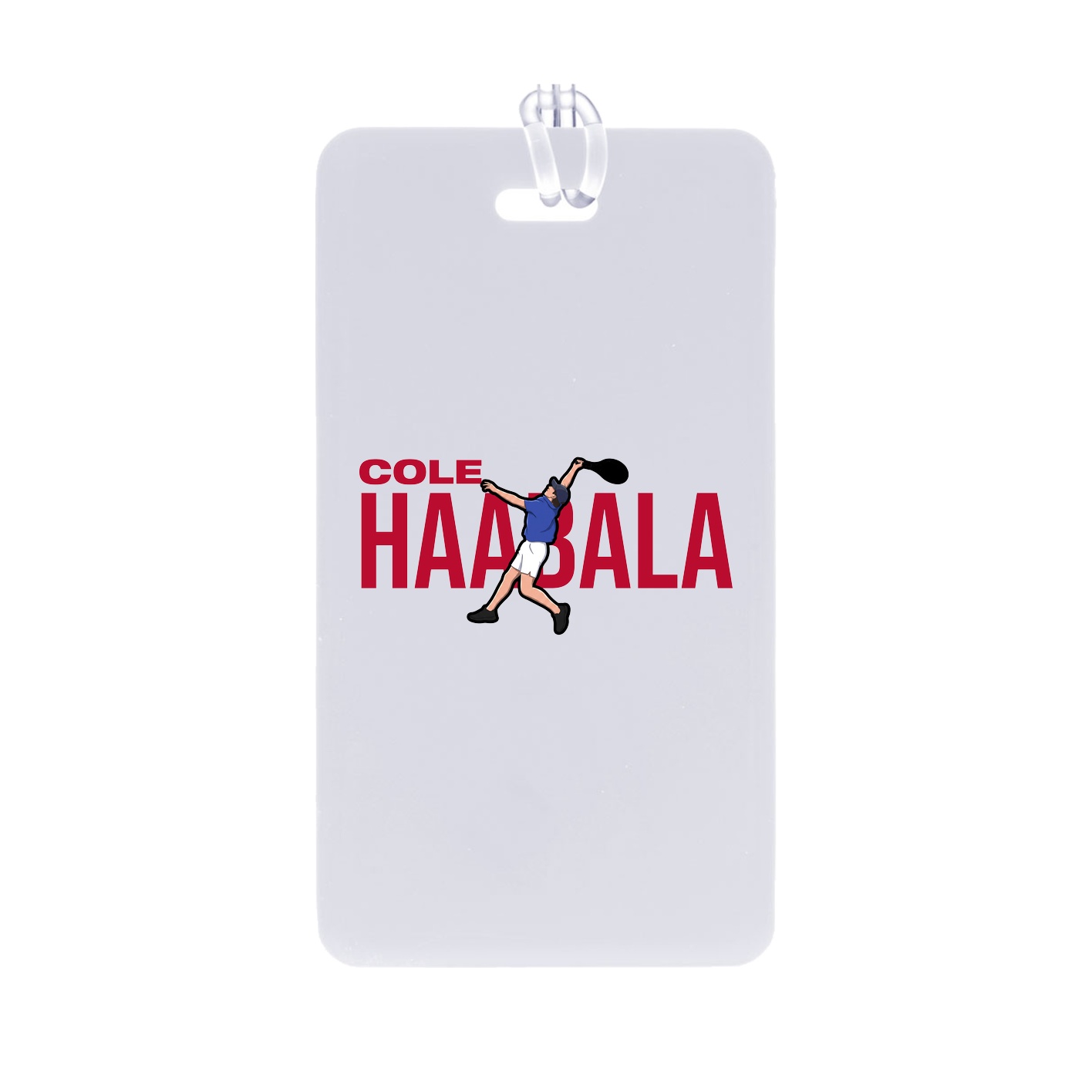 Bag Tag — Player Name in Classic