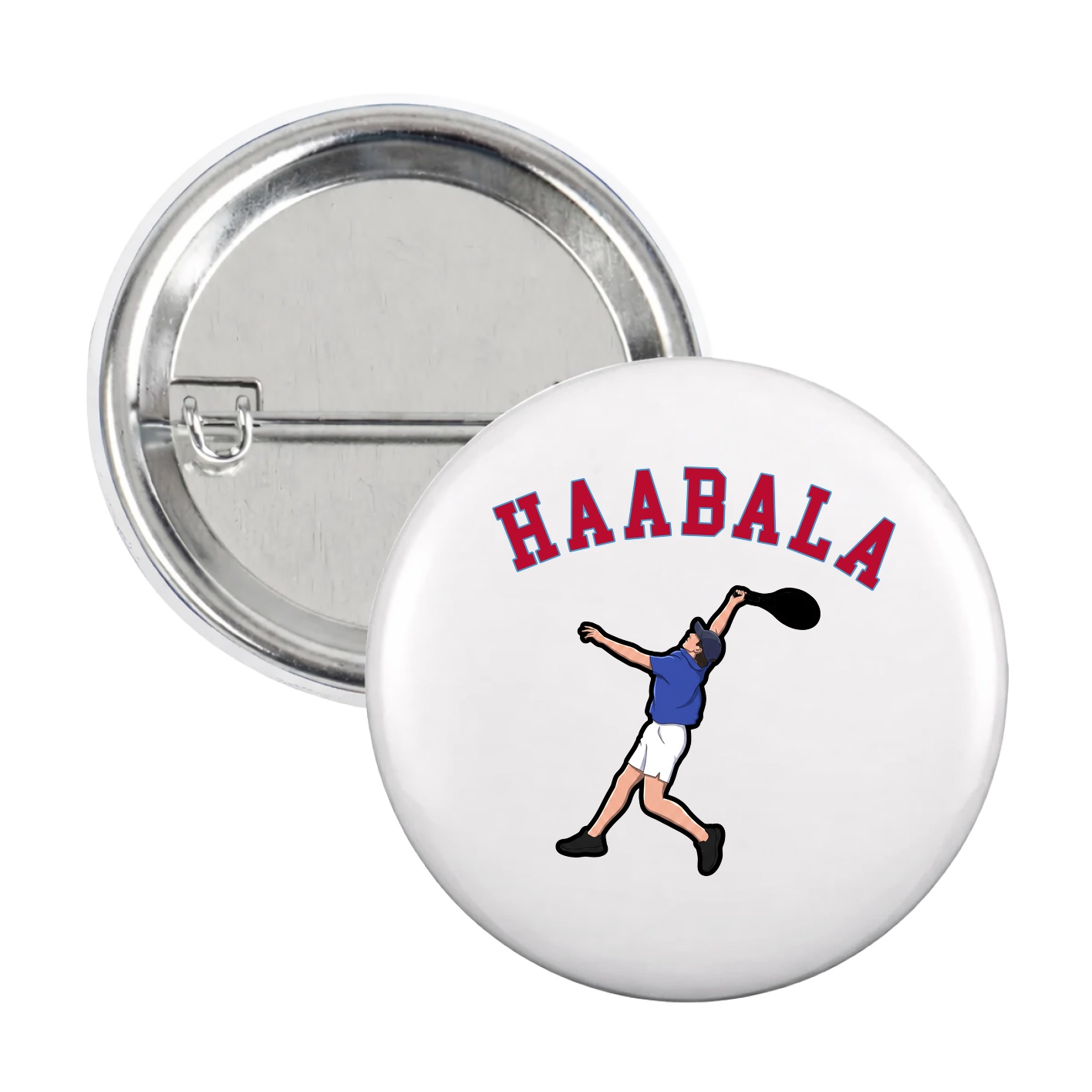 Game Day Button — Shirsey Arch in White