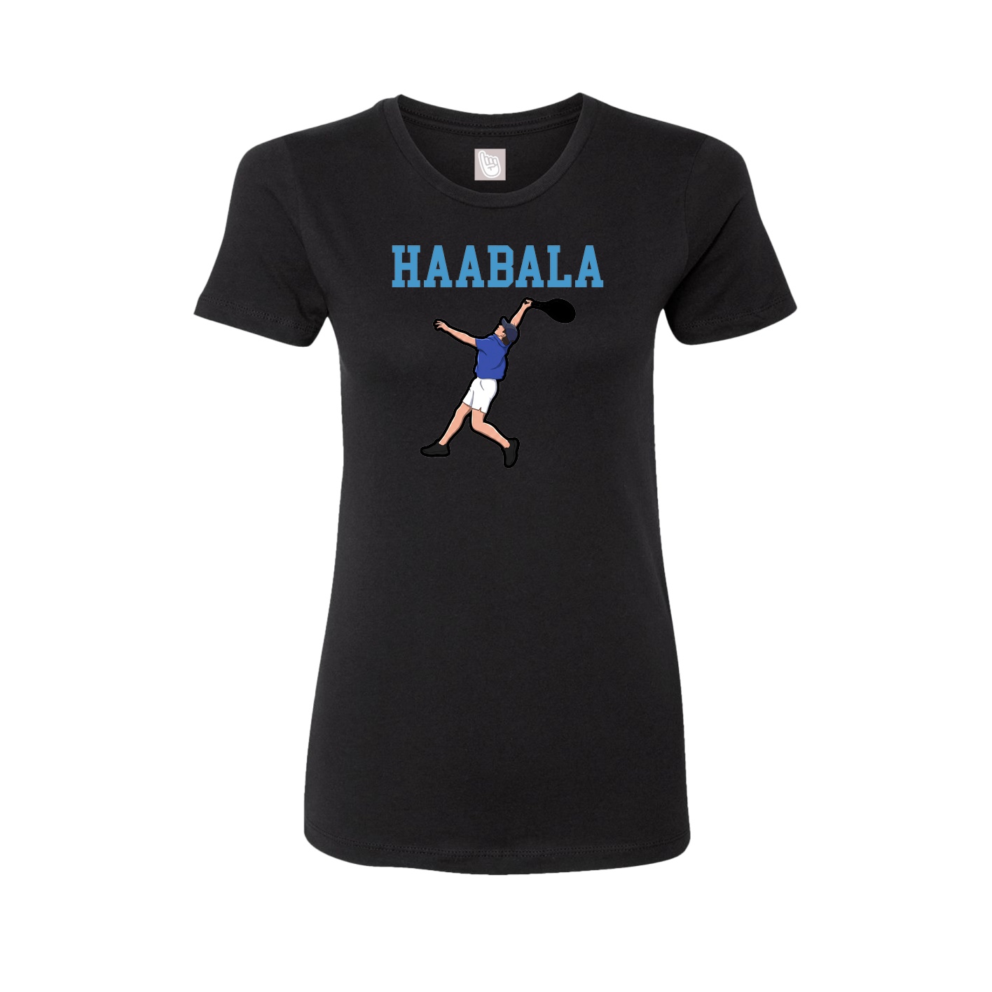 Fitted Women's Tee — Shirsey in Black