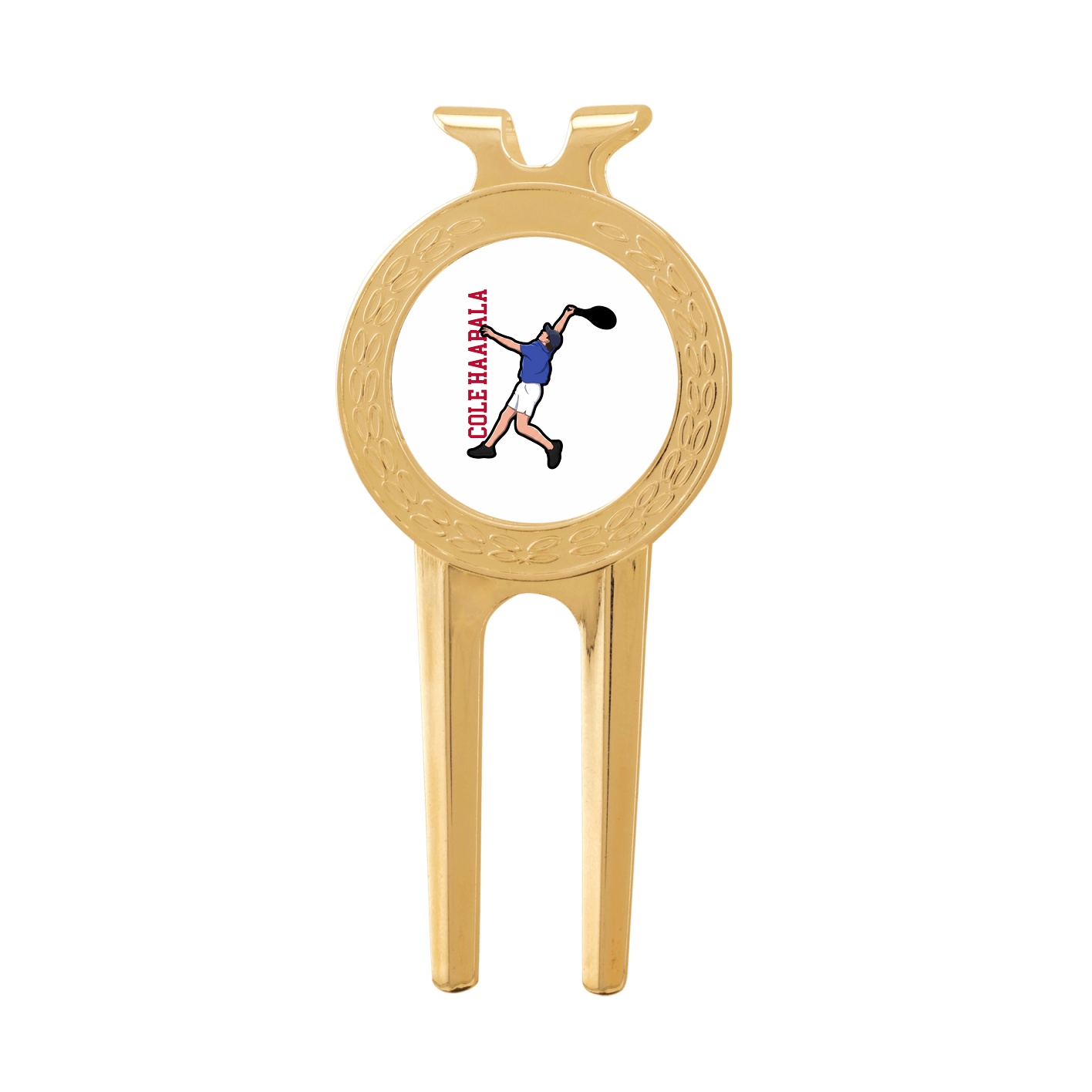 Divot Tool with Ball Marker — Name Vertical in Classic