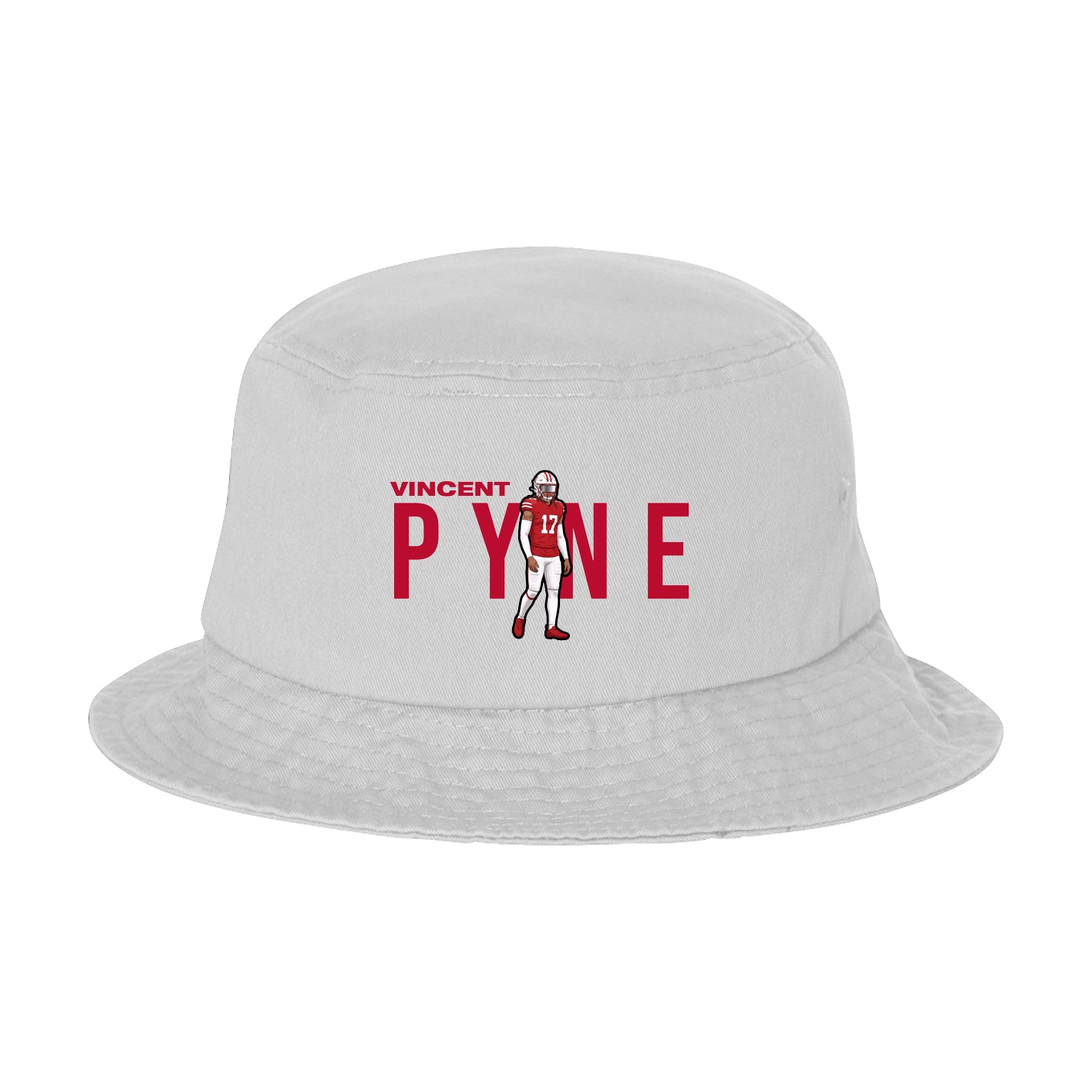 Bucket Cap — Player Name in White