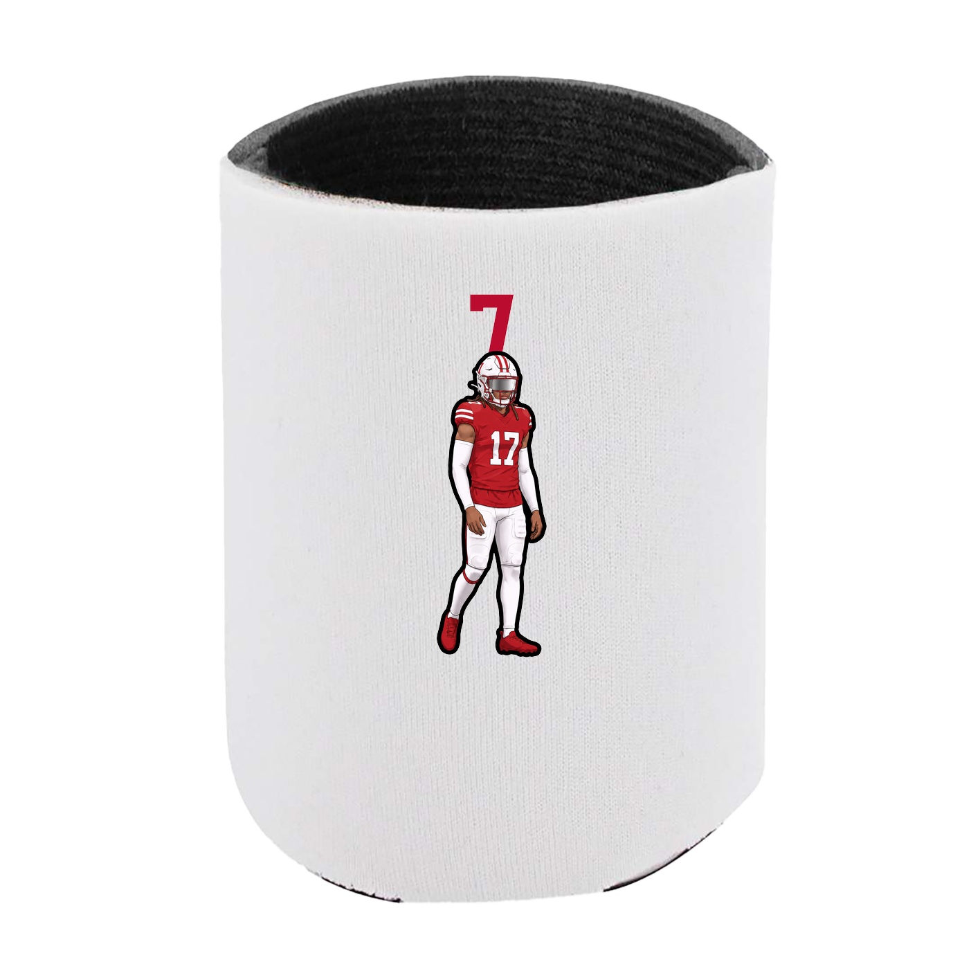 Can Holder — Number Top in White