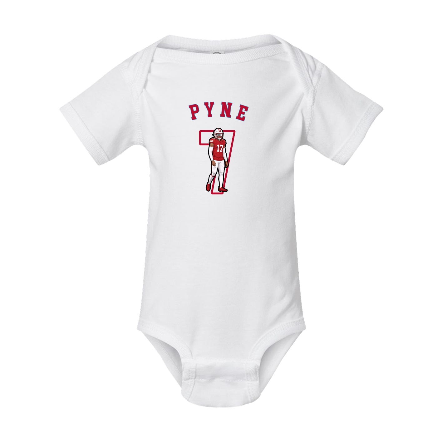 Baby Onesie — Shirsey Arch in White