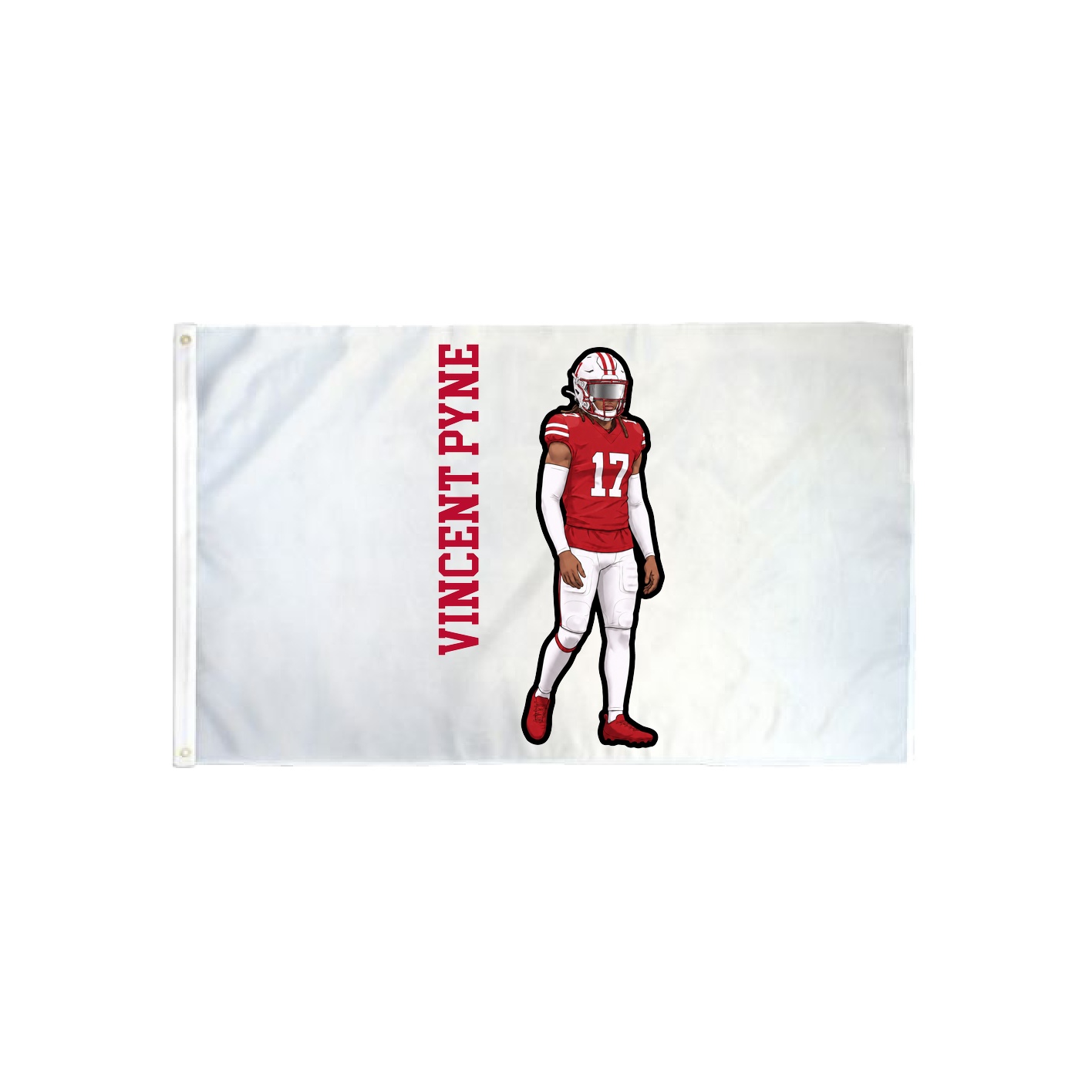 3x5 Flag — Name Vertical in Classic