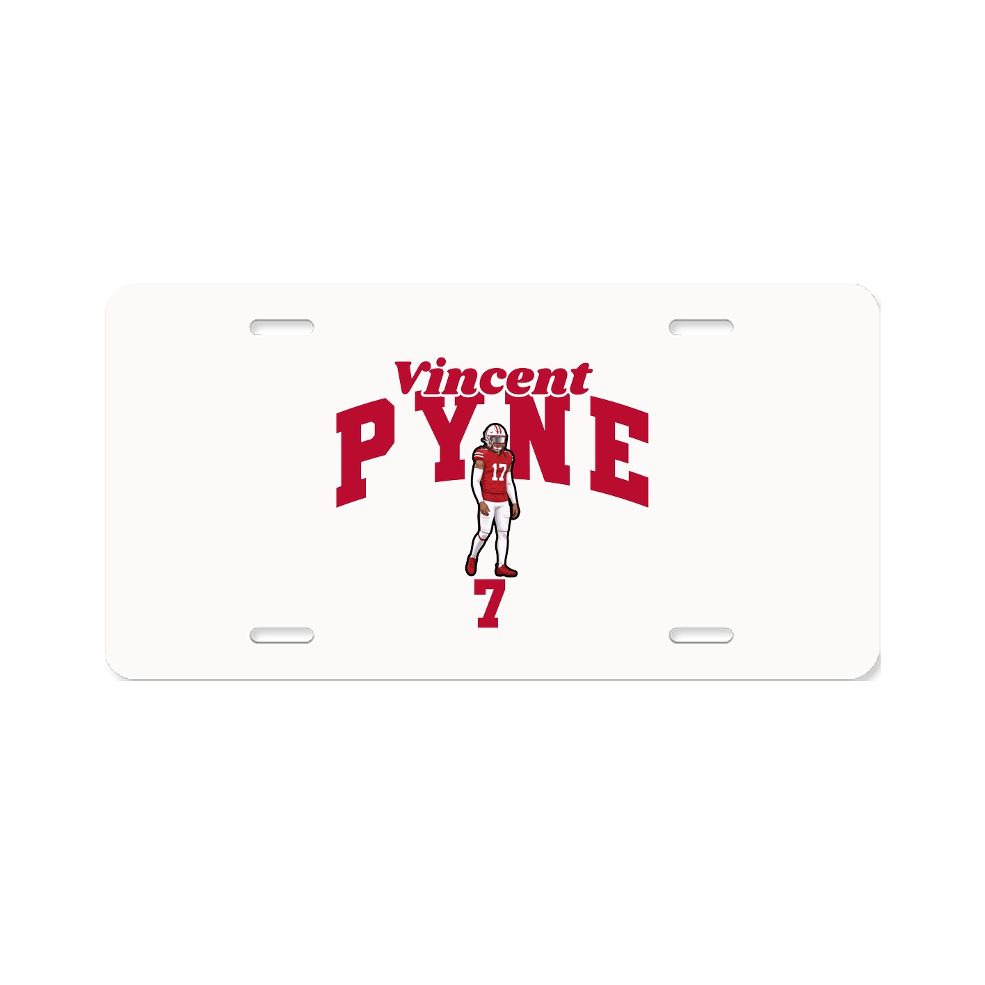 License Plate — Signature Arch in Classic
