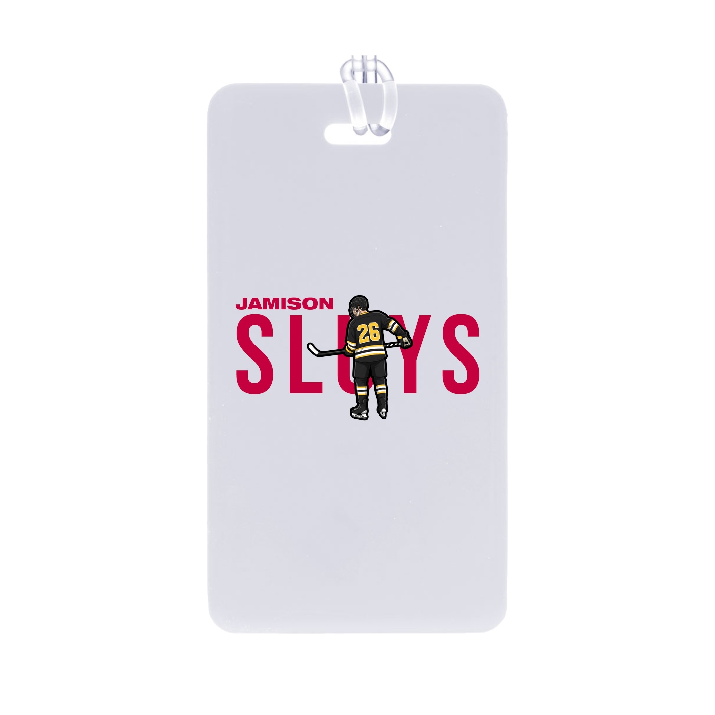 Bag Tag — Player Name in Classic