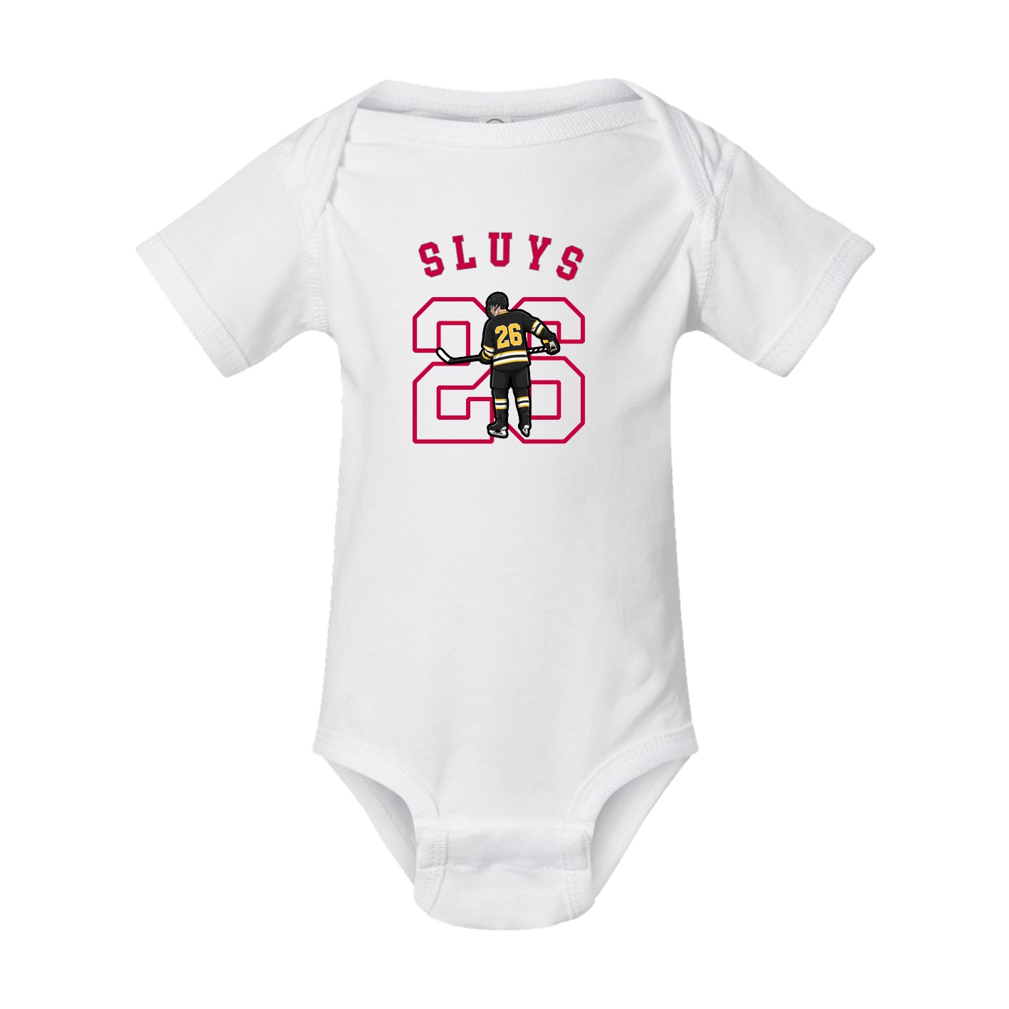 Baby Onesie — Shirsey Arch in White